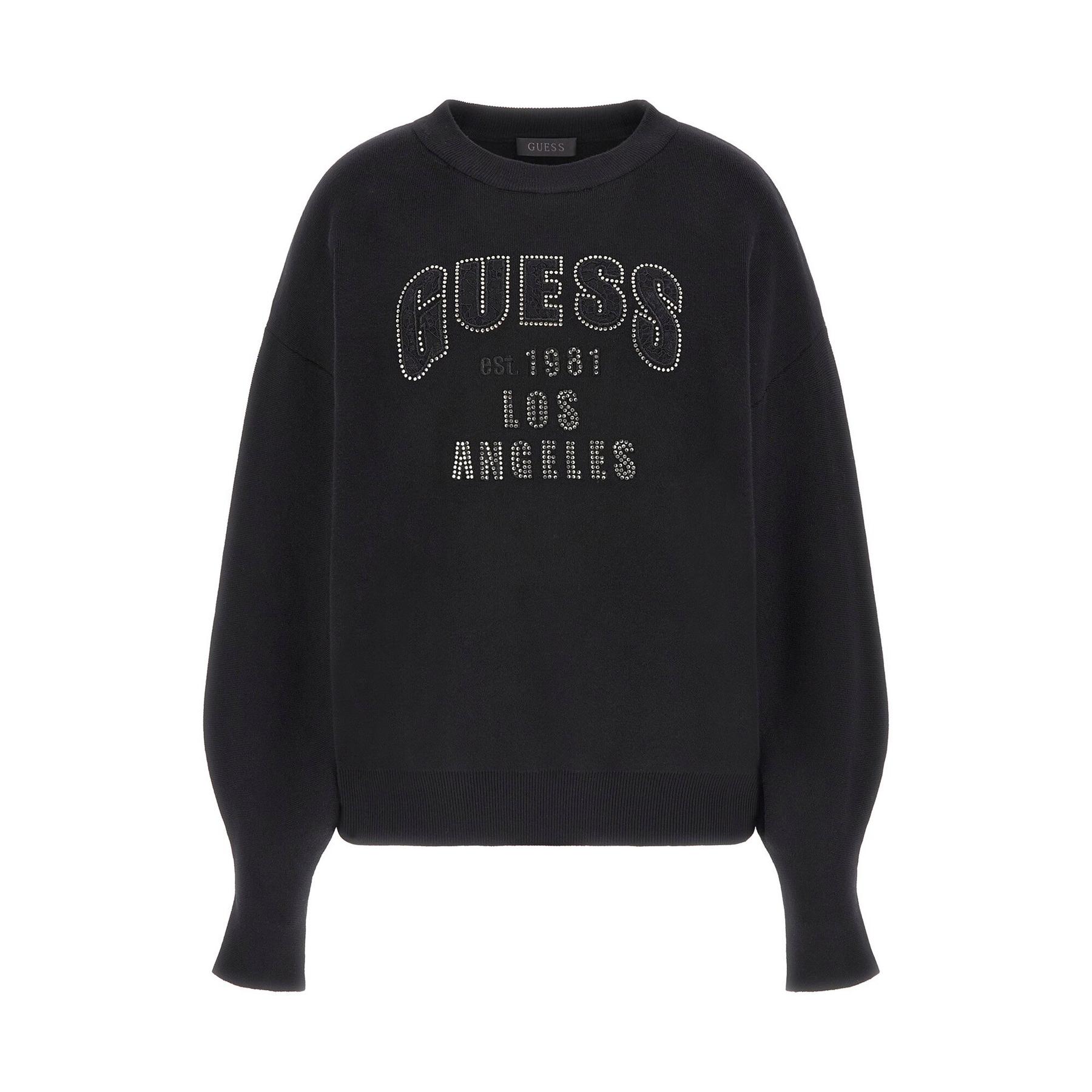 7628907005411 - Runder Kragen Pulli für Frauen Leighton logo