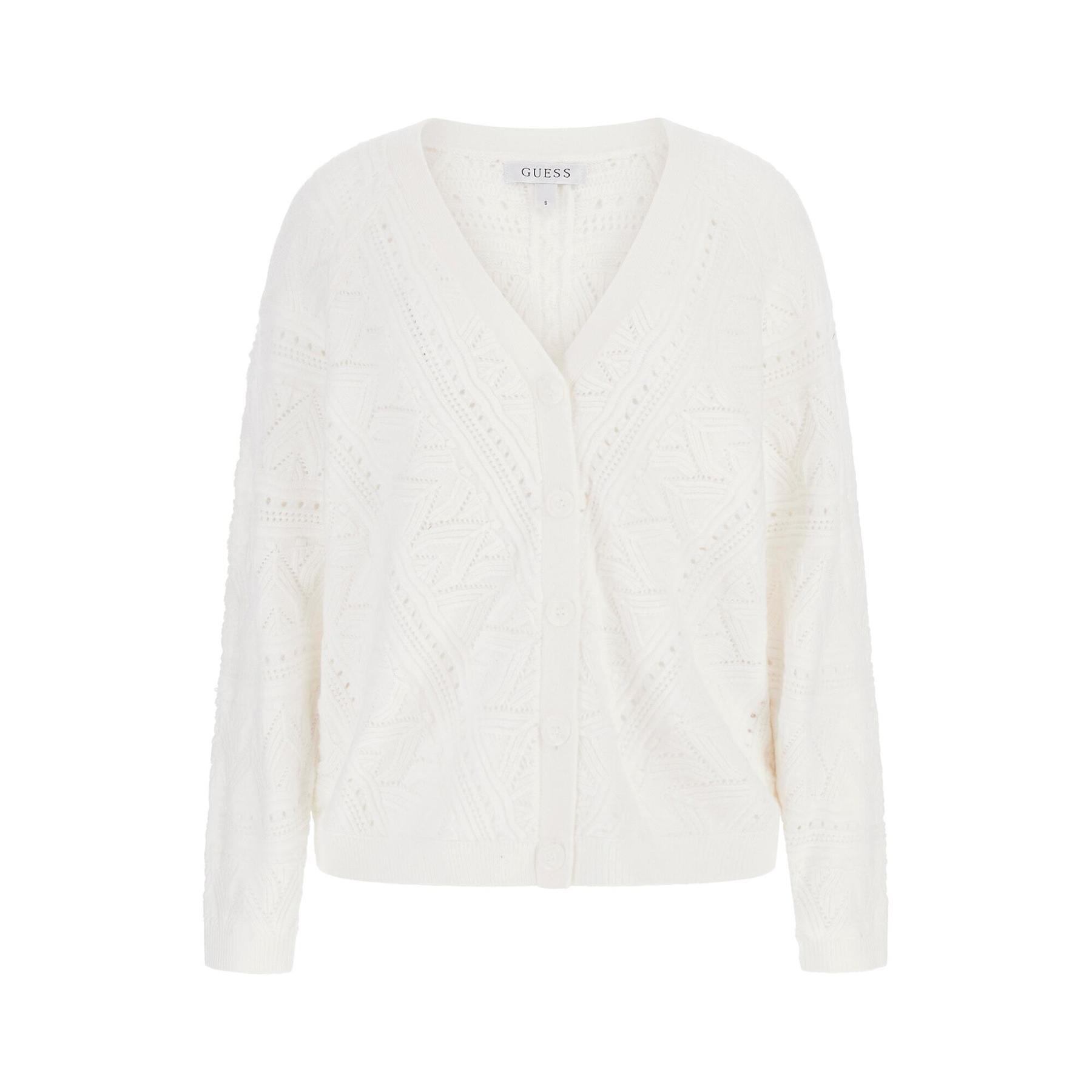 7628907081484 - Strickjacke Damen Pointelle Amelia