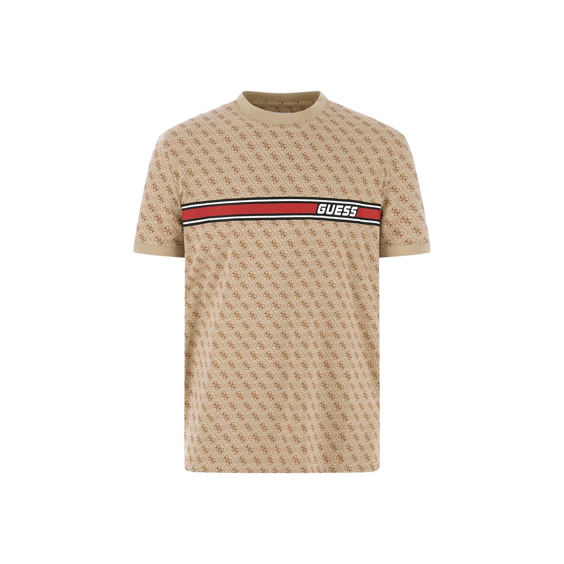 7617076825128 - T-Shirt mit Allover-Logo Modell JAMEY