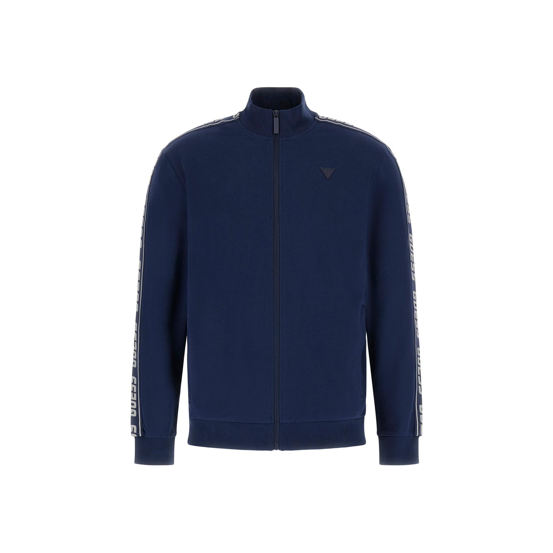 7621826250221 - Sweatjacke mit Label-Detail Modell ARLO