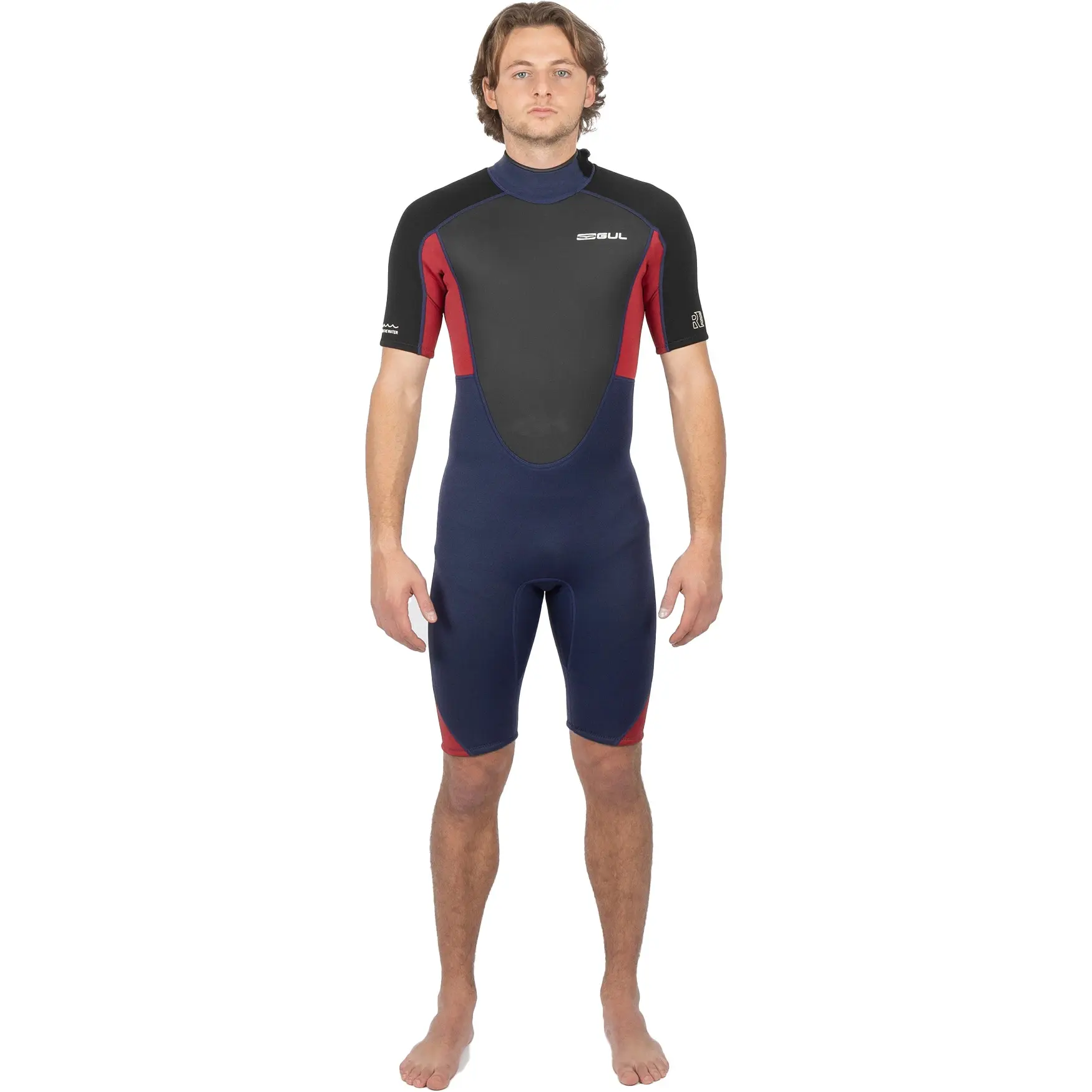 Surf-Shorty-Anzug GUL 3/2 mm Response Back-Zip
