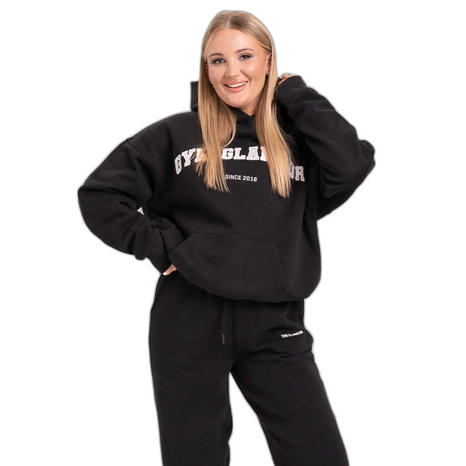Felpa con cappuccio da donna