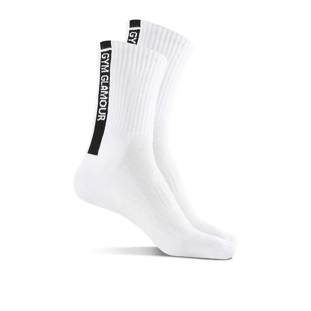 Image of Damen hohe Socken Gym Glamour (x2)