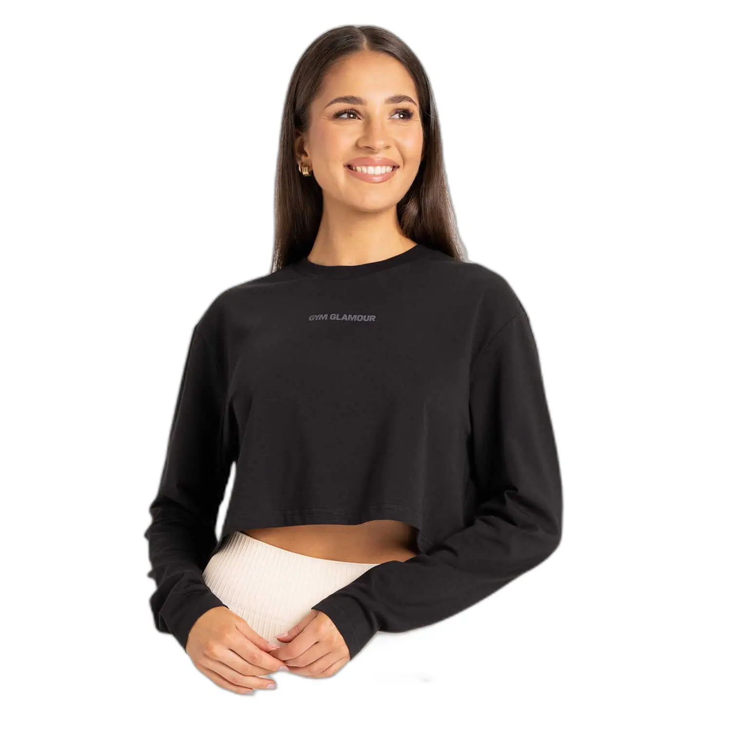 Maglietta a manica lunga da donna  Boxy