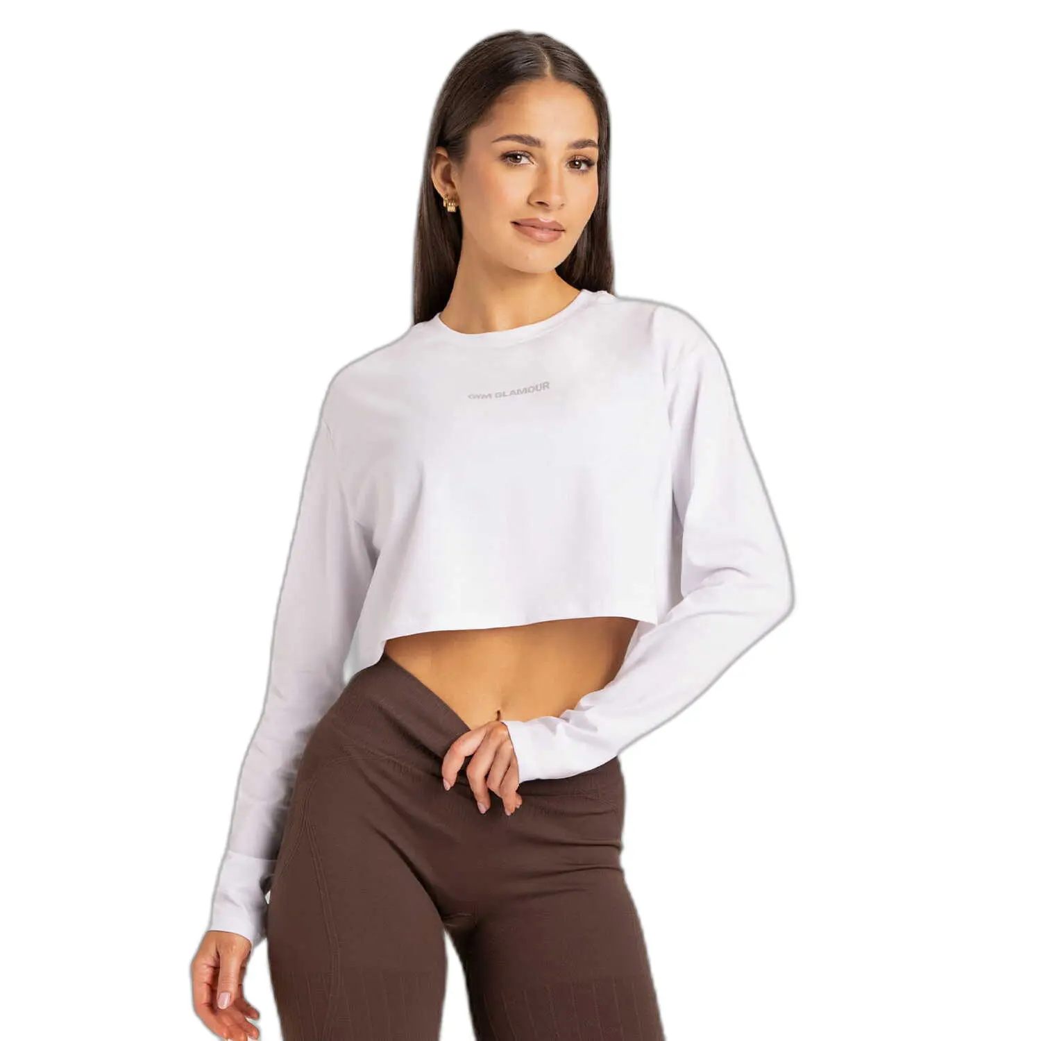 Maglietta a manica lunga da donna  Boxy