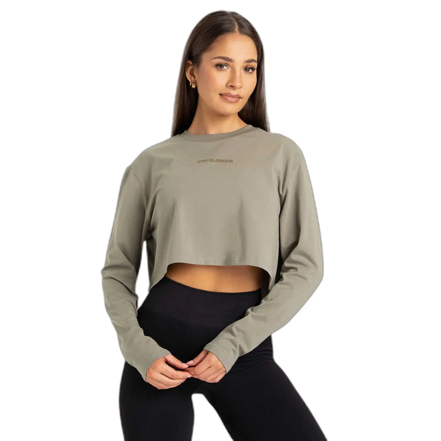 Maglietta a manica lunga da donna  Boxy