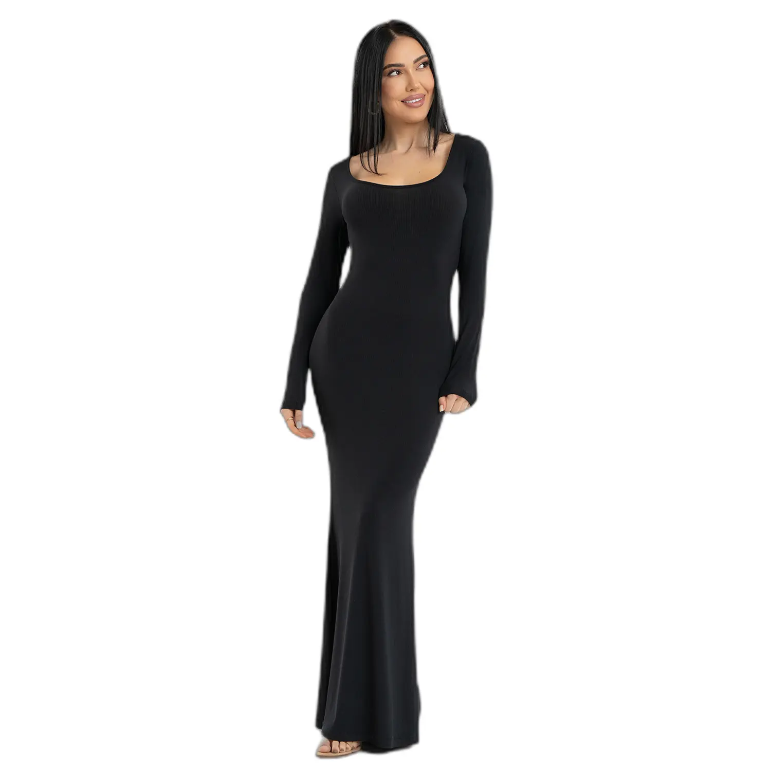 Vestito donna a maniche lunghe  Flexi Maxi
