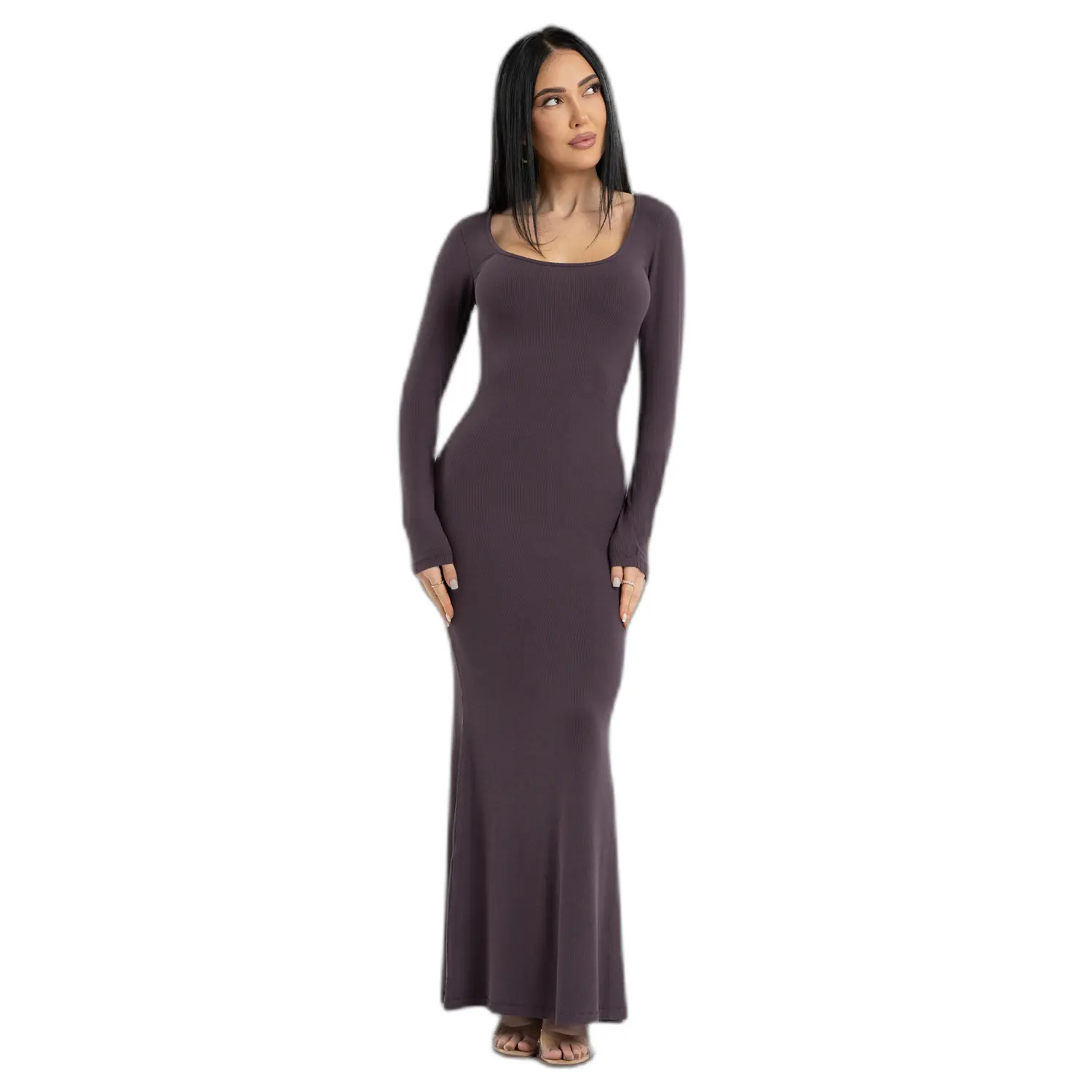 Vestito donna a maniche lunghe  Flexi Maxi