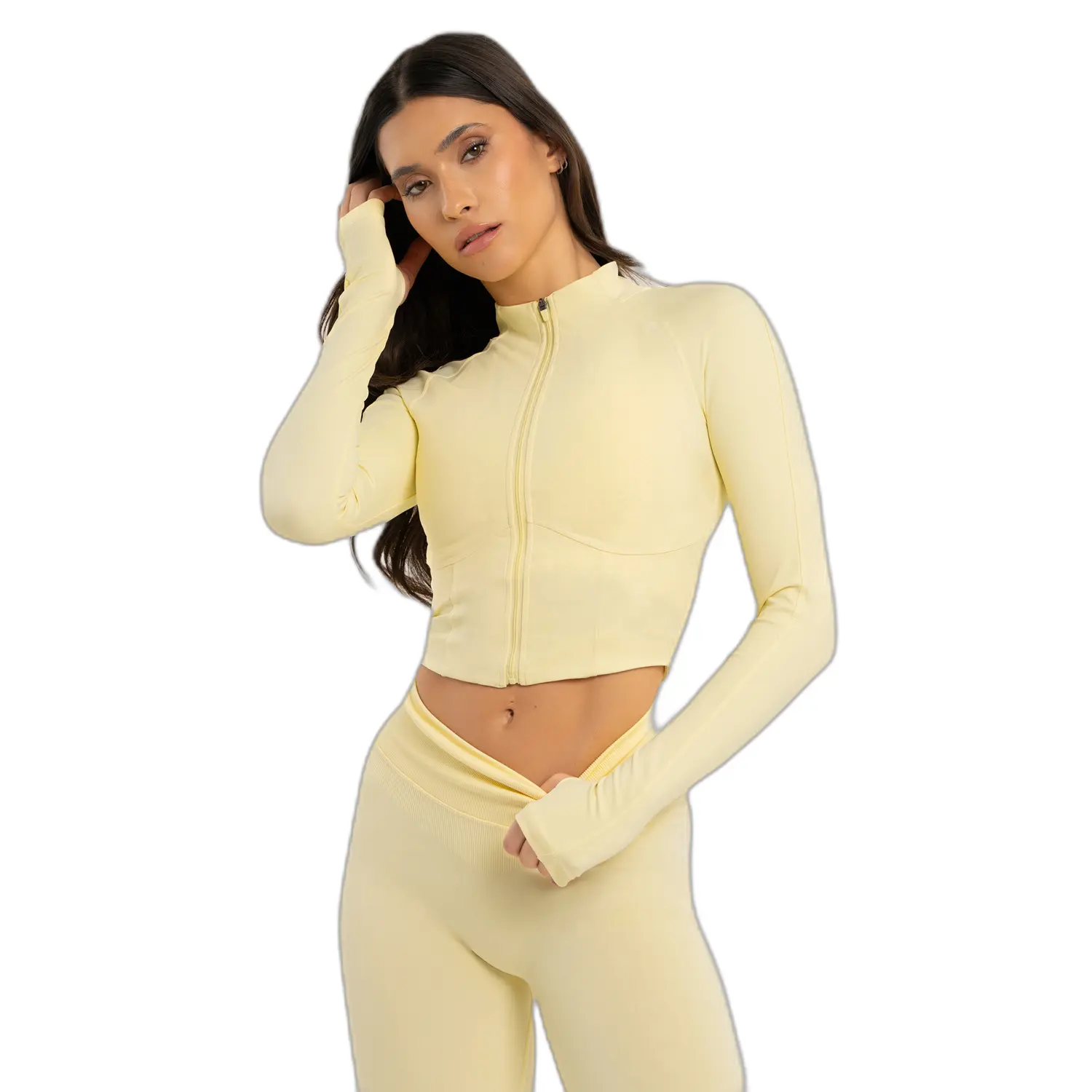 Felpa Con Zip donna  Corset