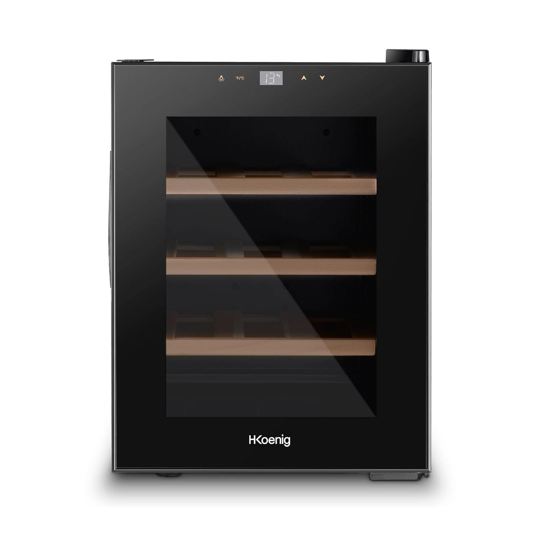 3701335302537 - AGE12 Weinkühlschrank   12 Flaschen   Temperatur von 11°C bis 18°C   LED-Temperaturanzeige