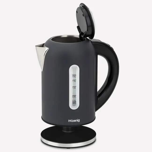 3760124955378 - BOE52 - Wasserkocher mit einstellbarer Temperatur  17l  40-100°C  2200W   Schwarz