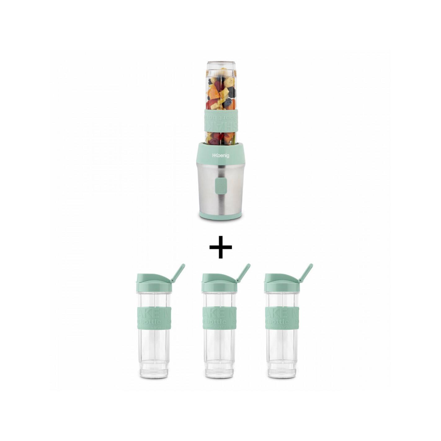 3701335300489 - Set mit 3 Flaschen für Mini-Standmixer SMOO18