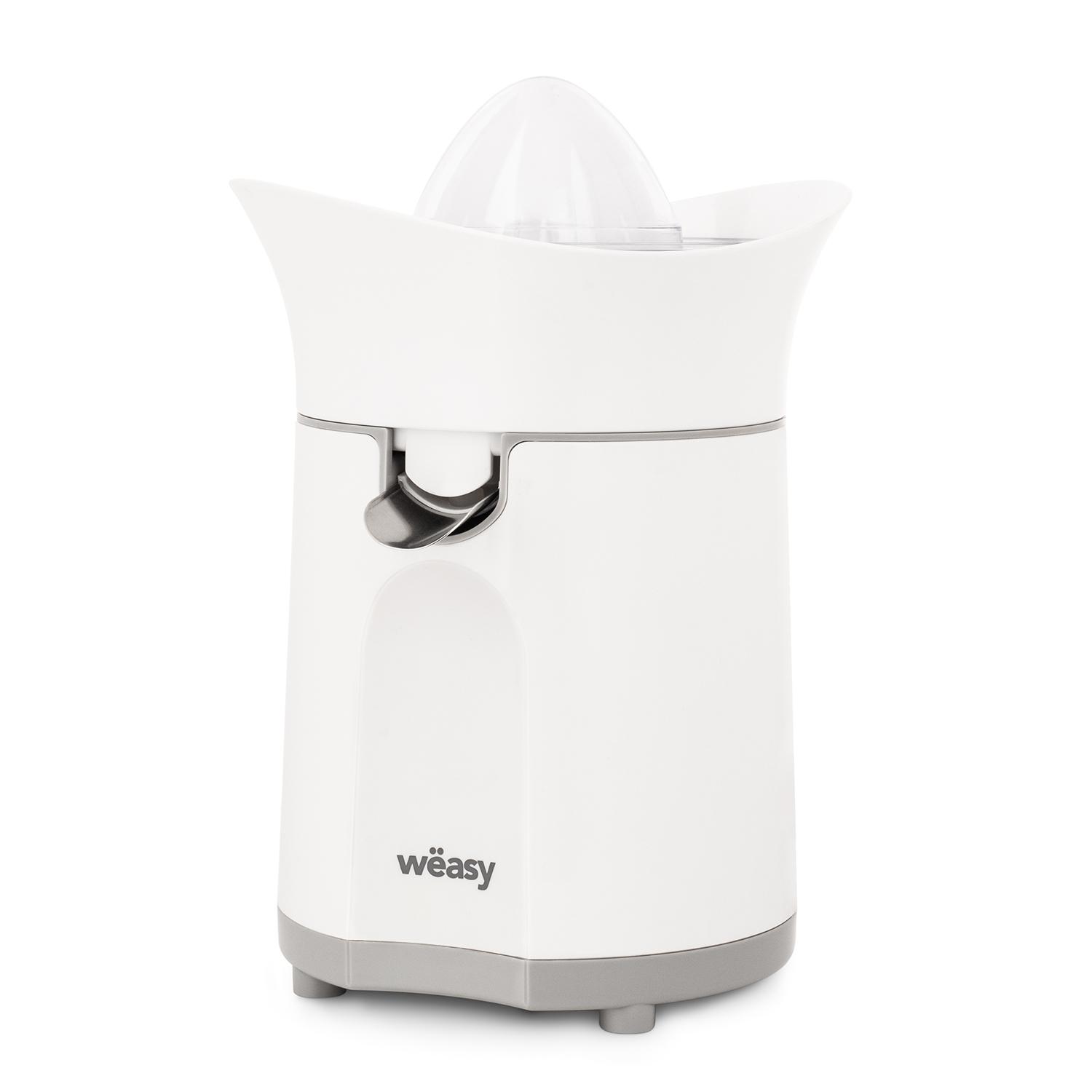 3701335300373 - Wëasy Elektrische Zitruspresse CITRU6 BPA-frei 2 Kegel spülmaschinenfest Orangen- Zitronen- Gra