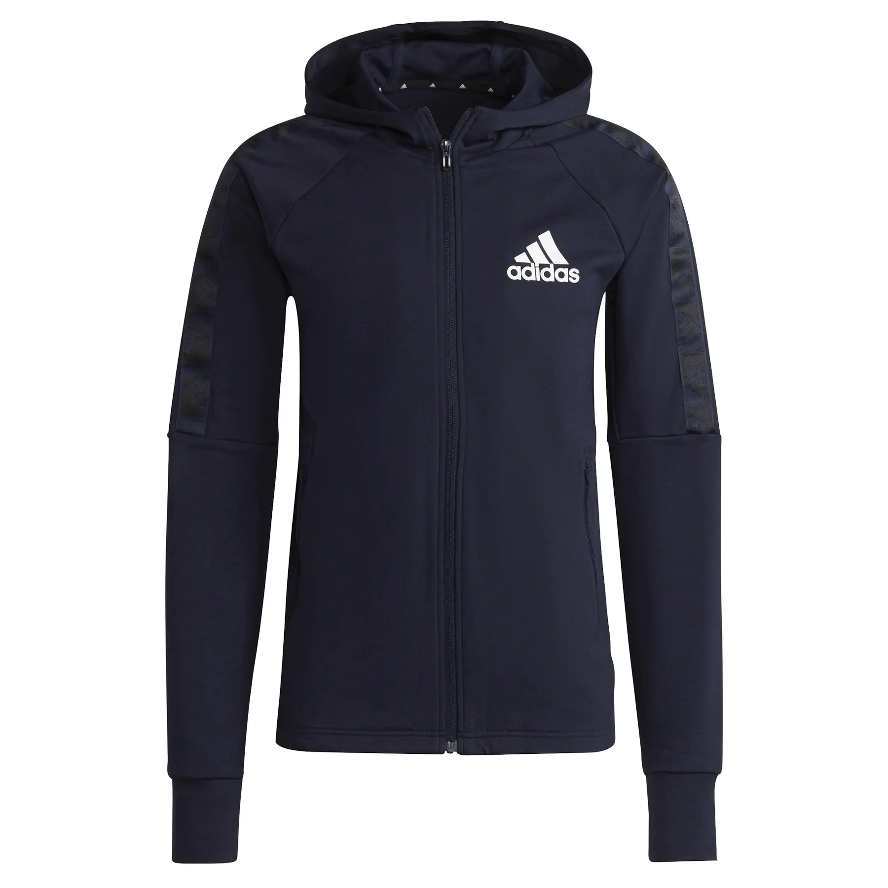 Adidas Homme Veste Aeroready Designed To Move Sport Motion Logo, Bleu, Taille 2XL