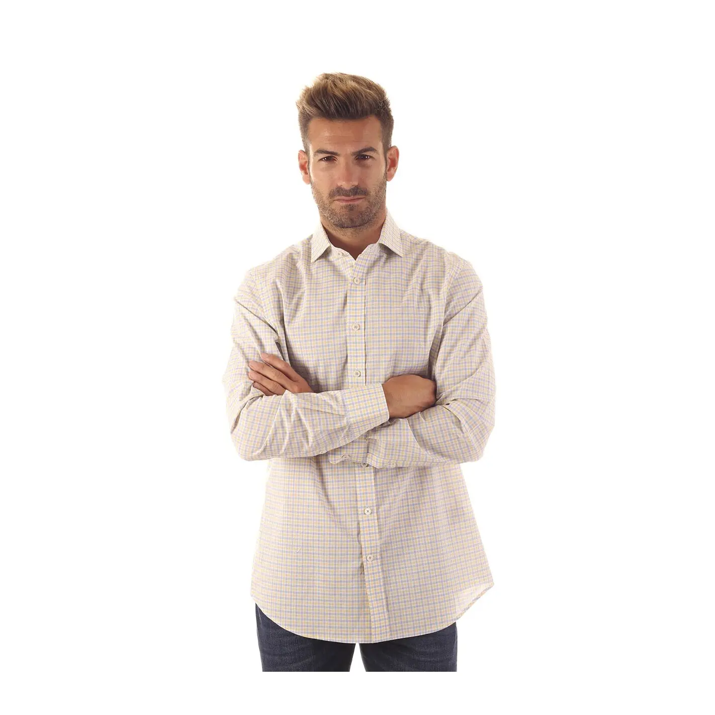 Langarmshirt Hackett London Ggham