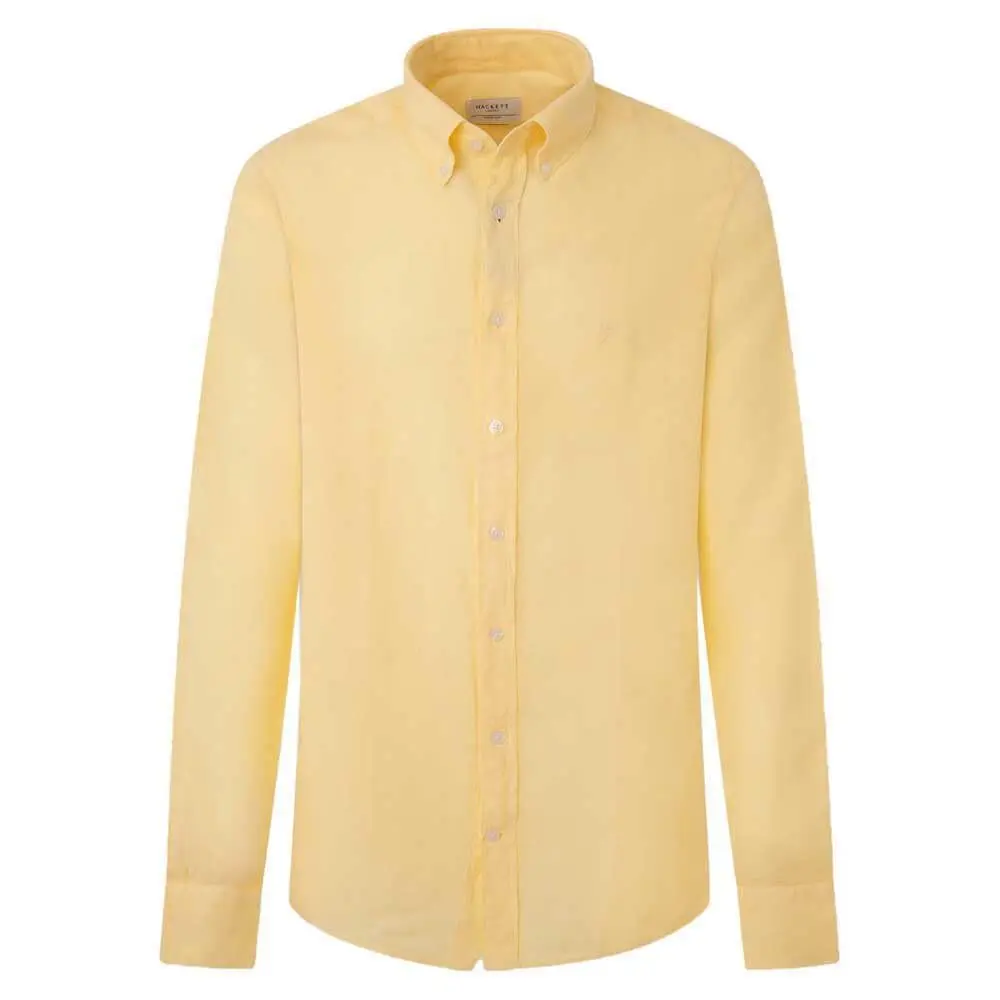 Langarmshirt Hackett Garment Dye Linen B