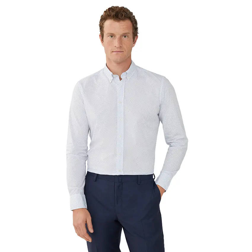Langarmhemden mit Druck Hackett Geo