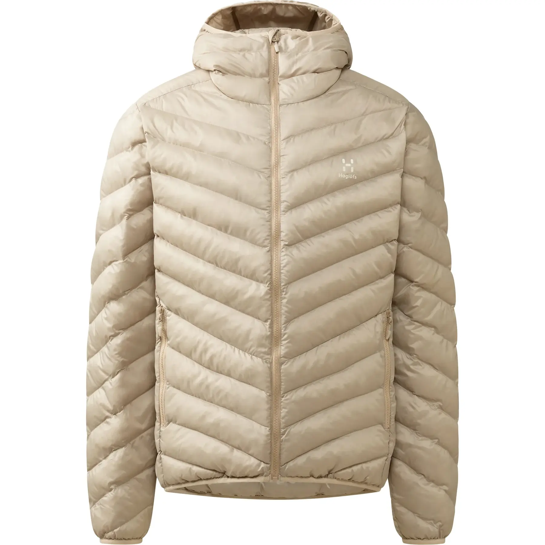 Haglöfs Men's Beige Down Jacket Särna Mimic