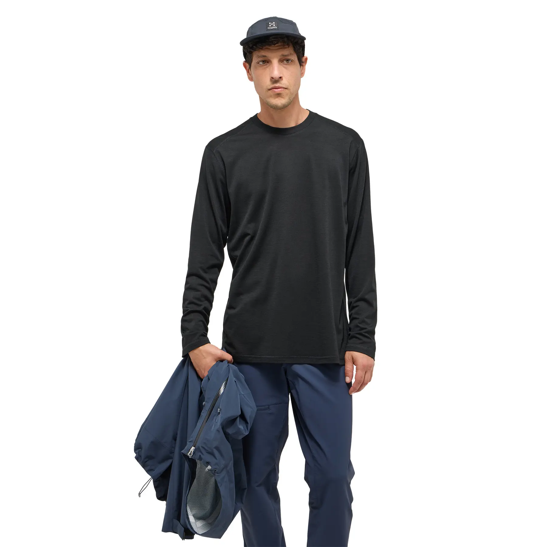 Langarmshirt aus Wolle Haglöfs Kaise