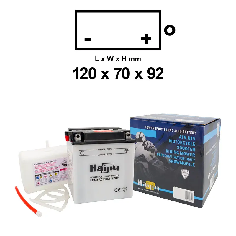 Motorradbatterie Haijiu HB4L-B