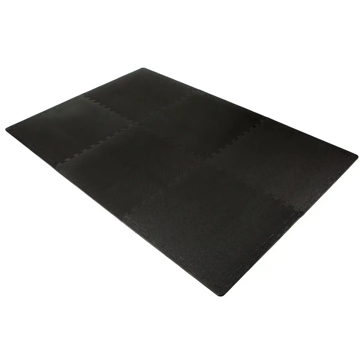 Bodenmatten Puzzle Basic (x6) - Noir - unisex - Size: 1,85x1,20 m