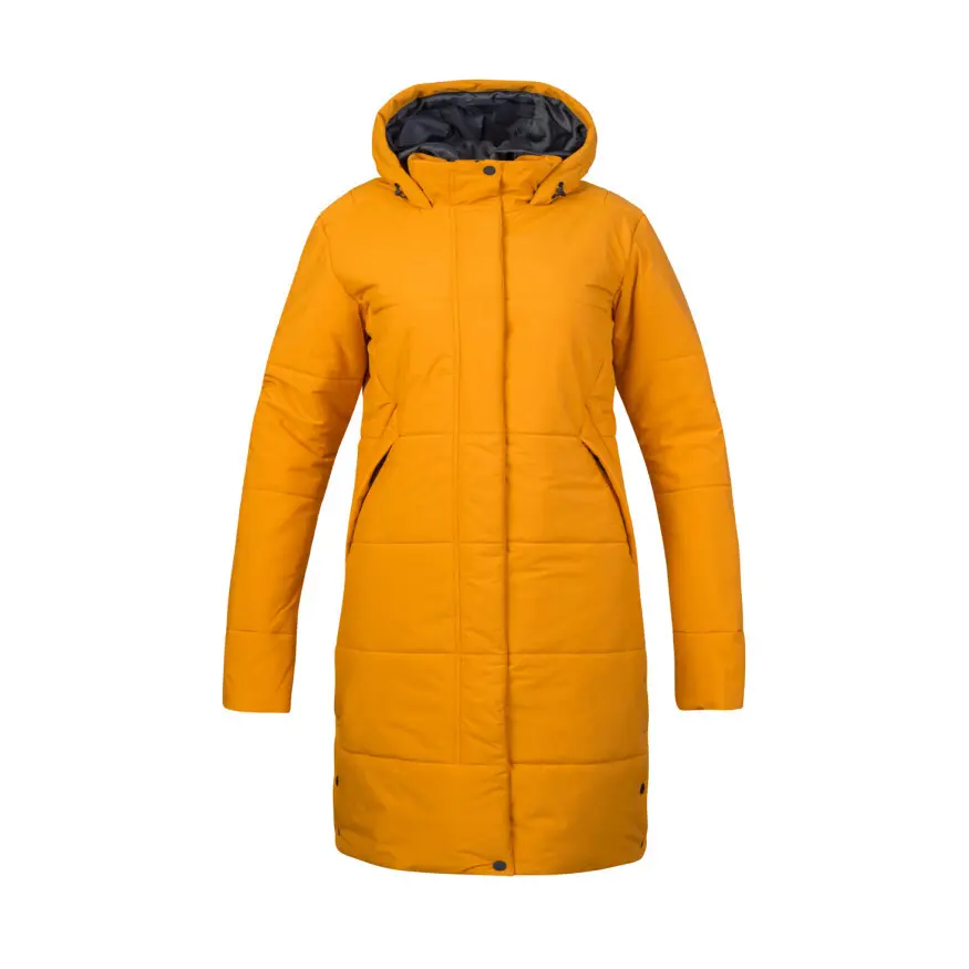 Women's long hooded down jacket Hannah Nona