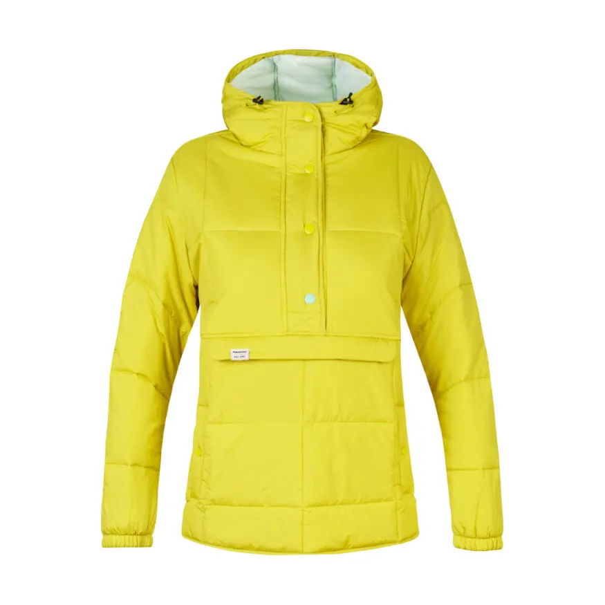 8591203651677 - Damen Steppjacke mit Kapuze 1 4 Zipper Sugar