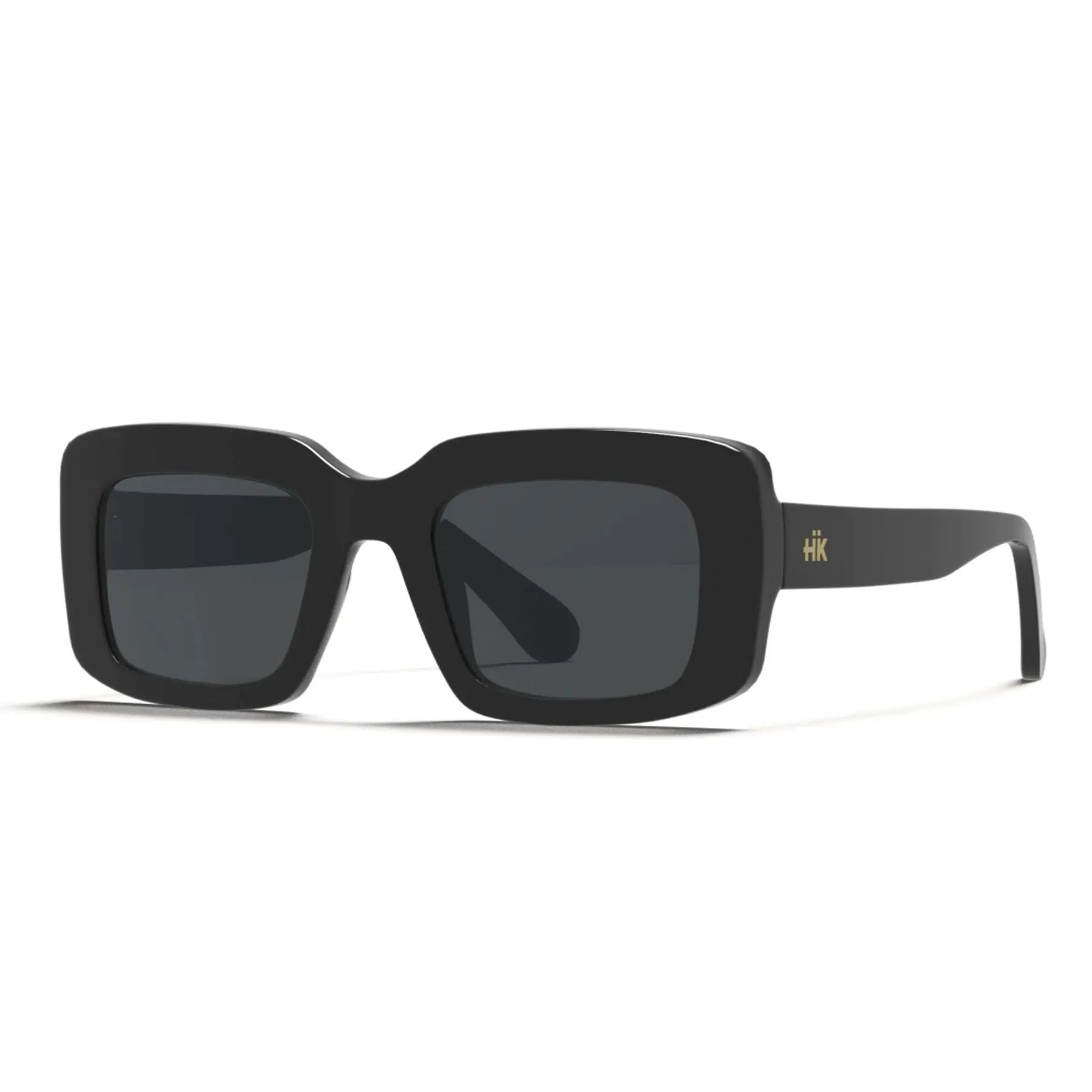 8433856079074 - HANUKEII Unisex-Sonnenbrille Santorini in Schwarz 8433856079074 - HANUKEII Unisex-Sonnenbrille Santorini in Schwarz