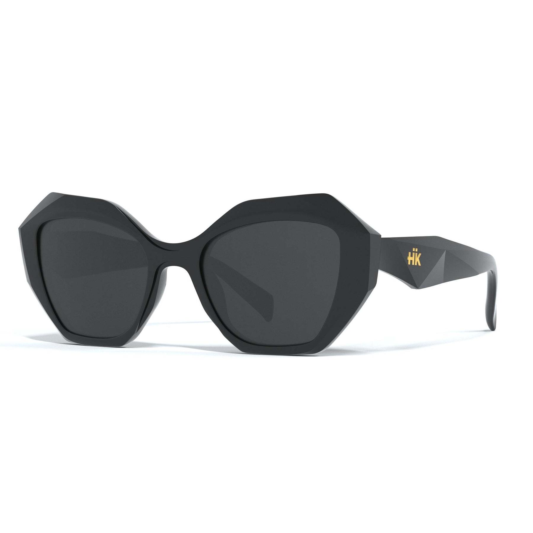 8433856079258 - HANUKEII Unisex-Sonnenbrille Moorea in Schwarz