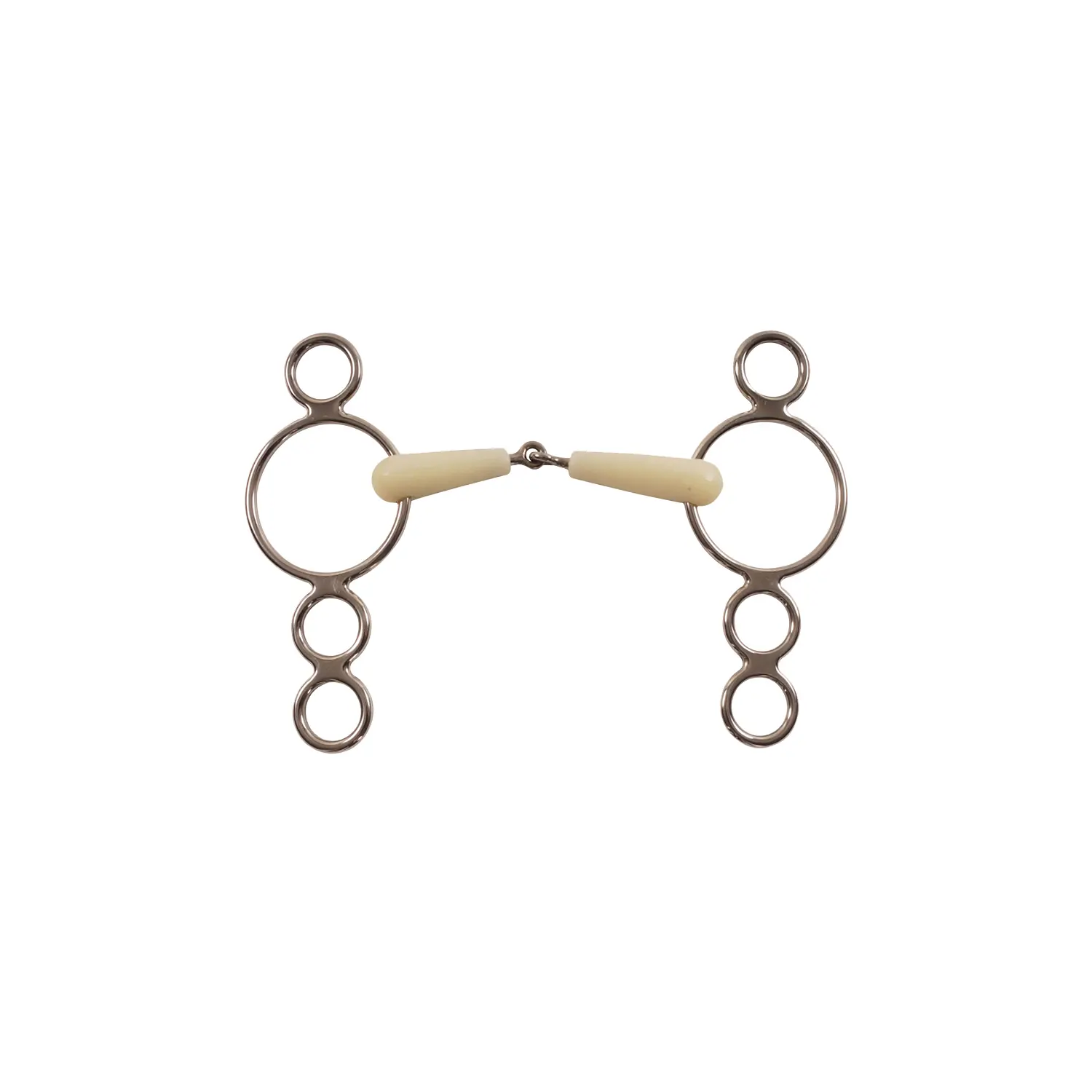 Meilleurs prix pour Mors pessoa à 4 anneaux pour cheval Happy Mouth HM