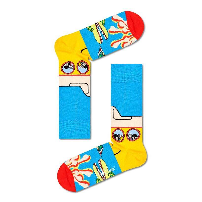 7333102537659 - Crew Socken Beatles Yellow Submarine in Blau | 7333102537659