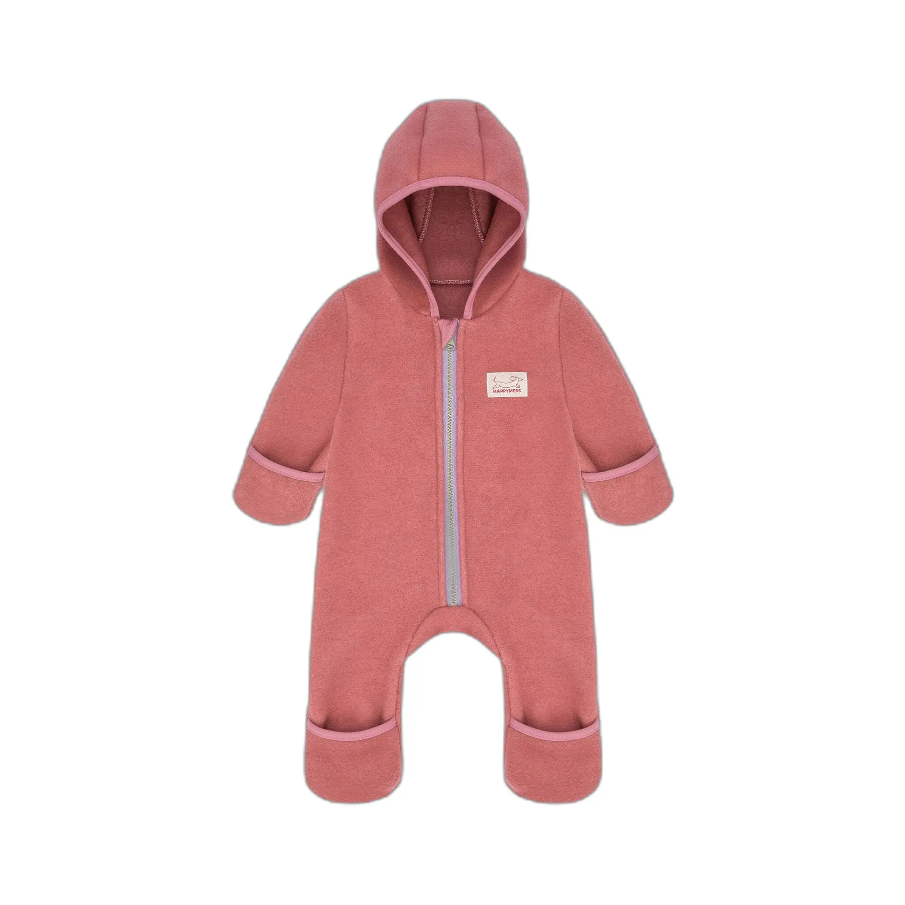 Image of Merino-Wolloverall für Babys Happymess