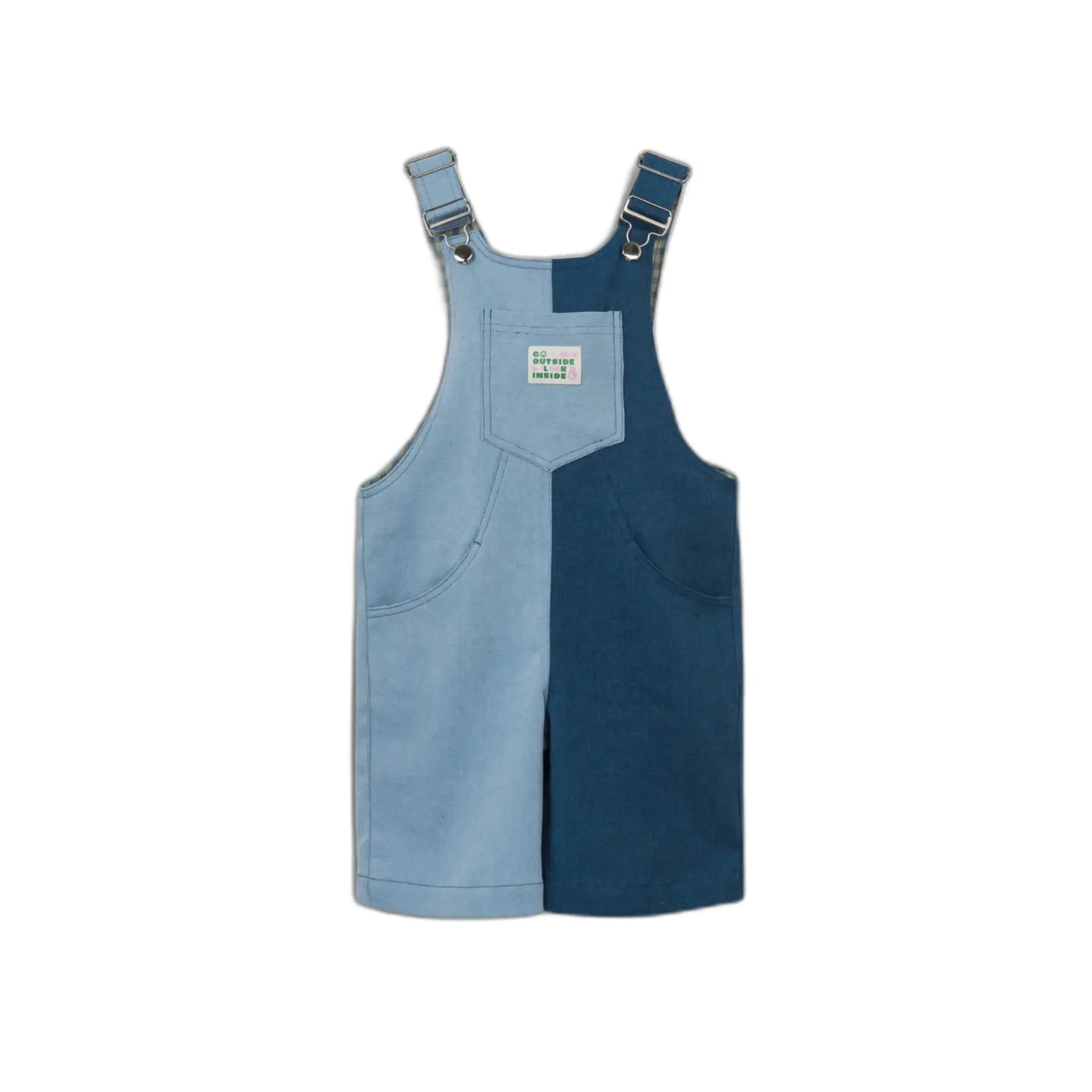 Image of Kurze Latzhose Baby Happymess