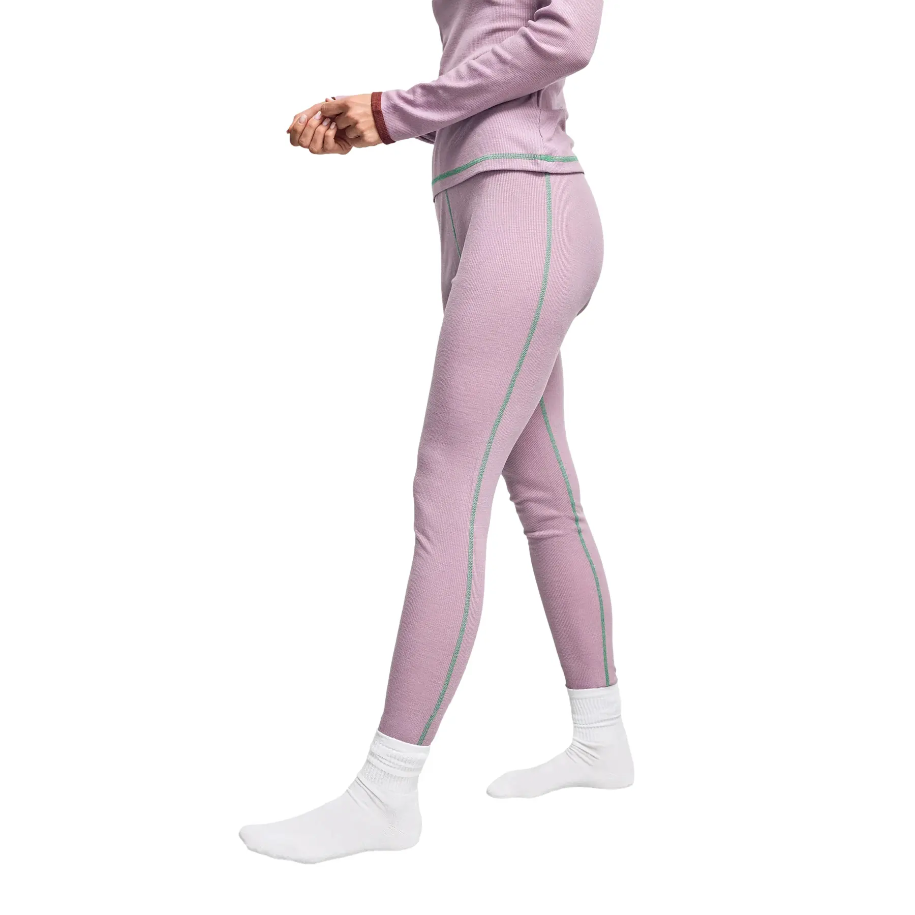 Image of Thermoaktive Wollleggings Happymess