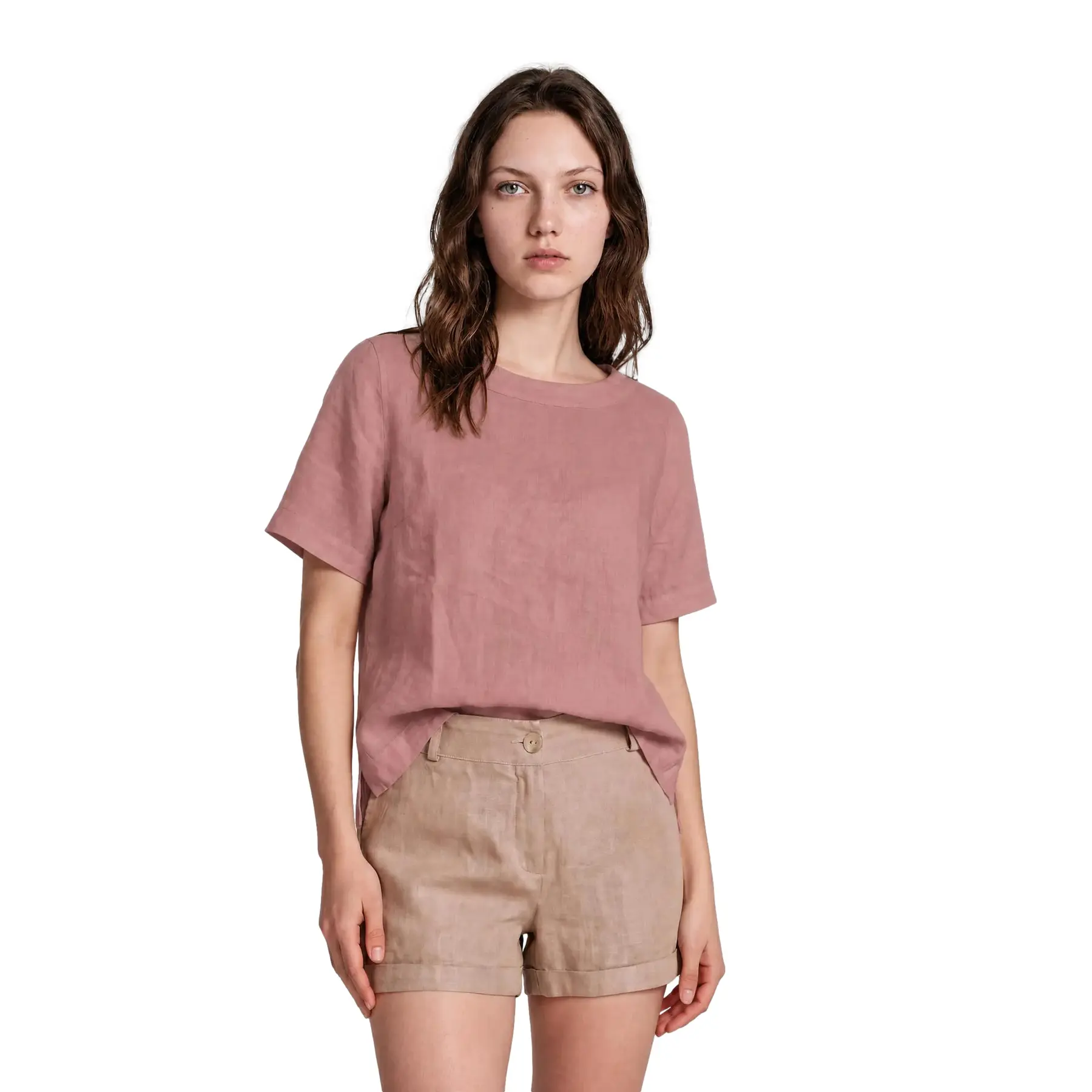 Camicetta da donna  Essentials Split Hem