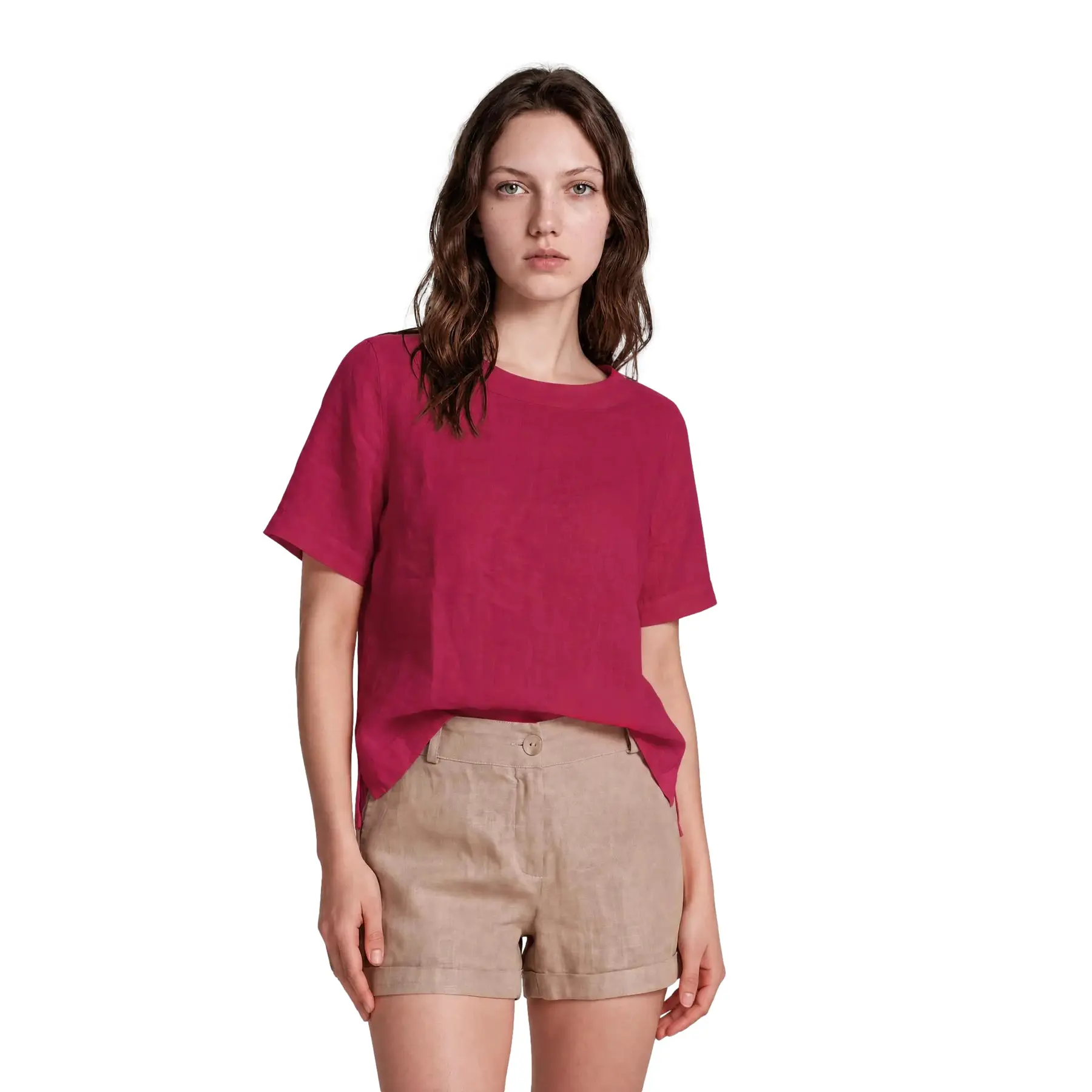 Camicetta da donna  Essentials Split Hem