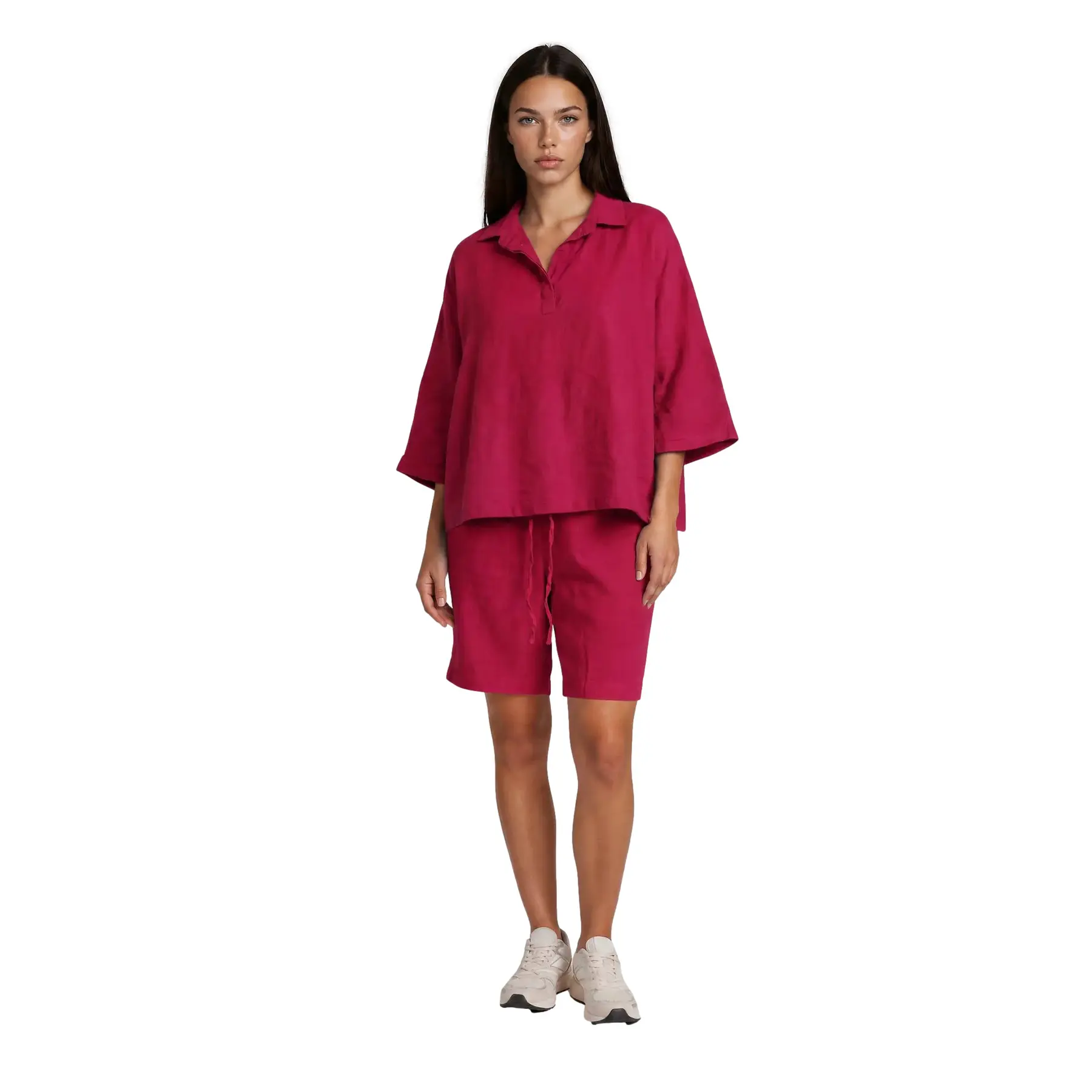 Bermuda da donna  Essentials Knot Waist Slant Pocket