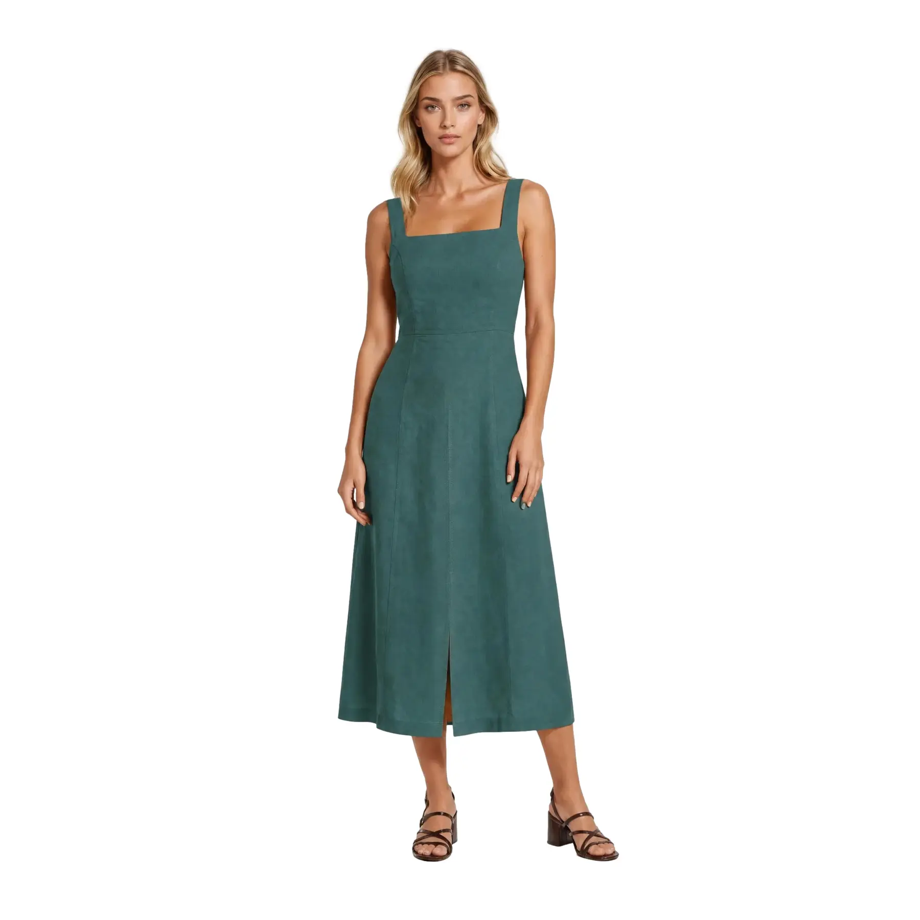 Robe col carré donna