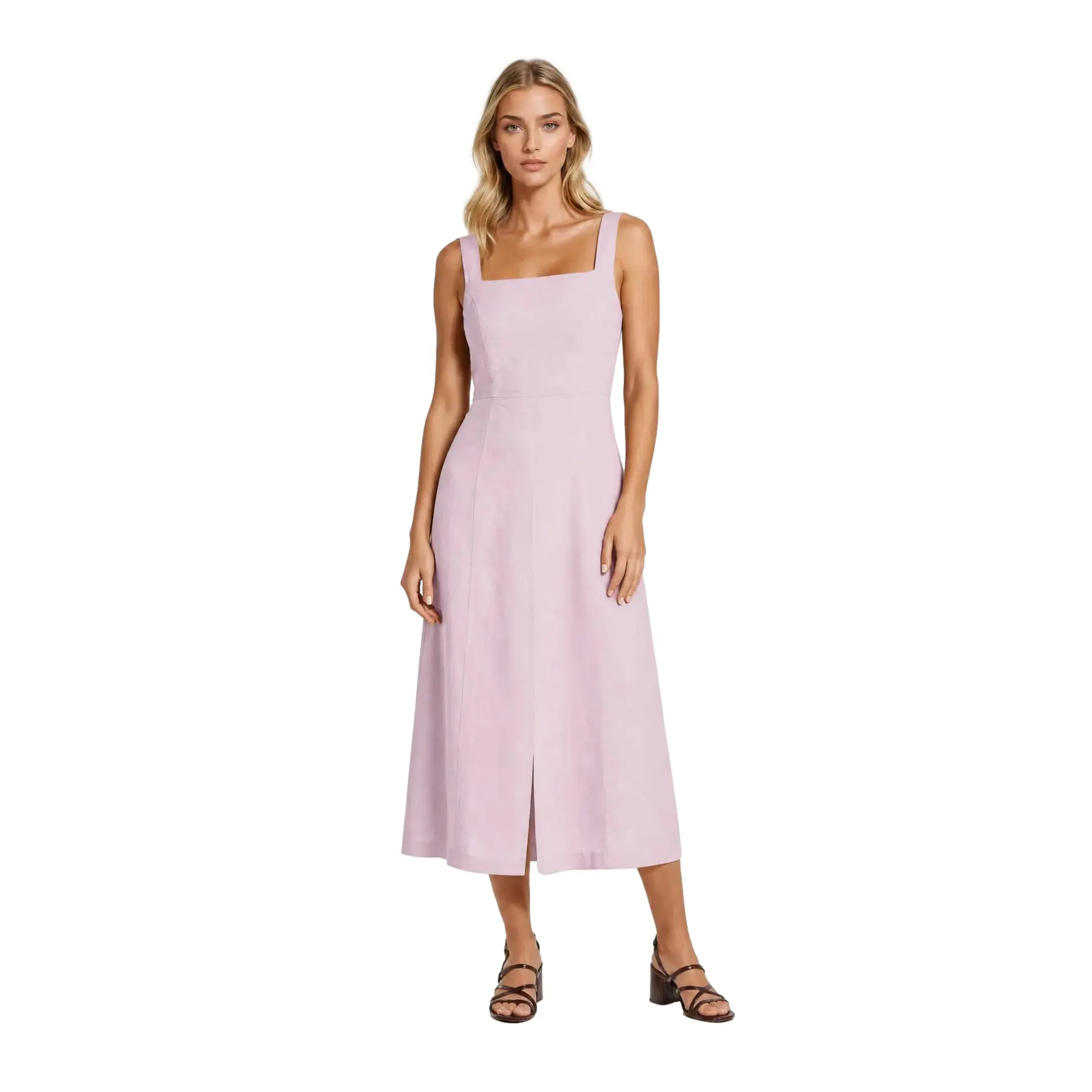 Robe col carré donna