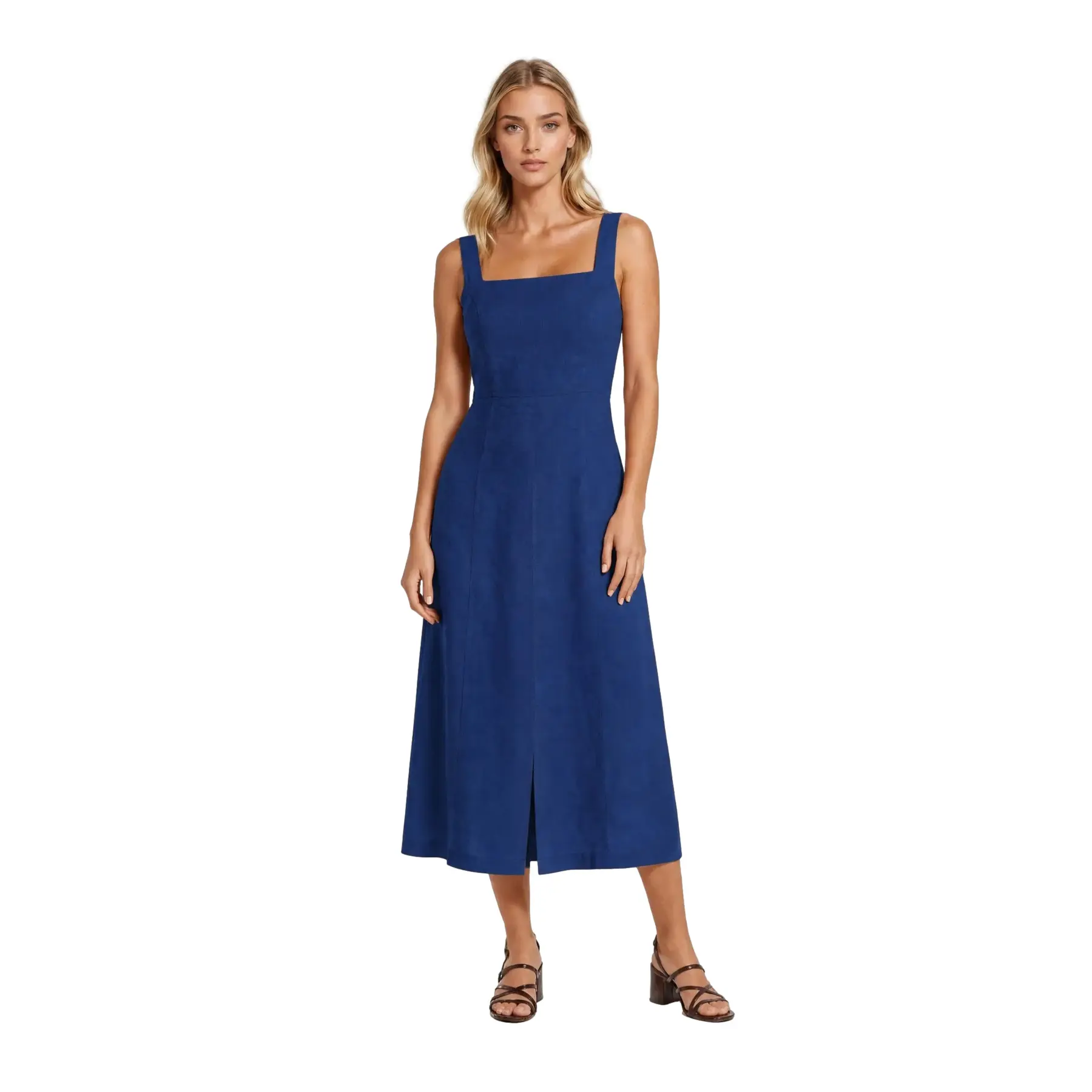 Robe col carré donna