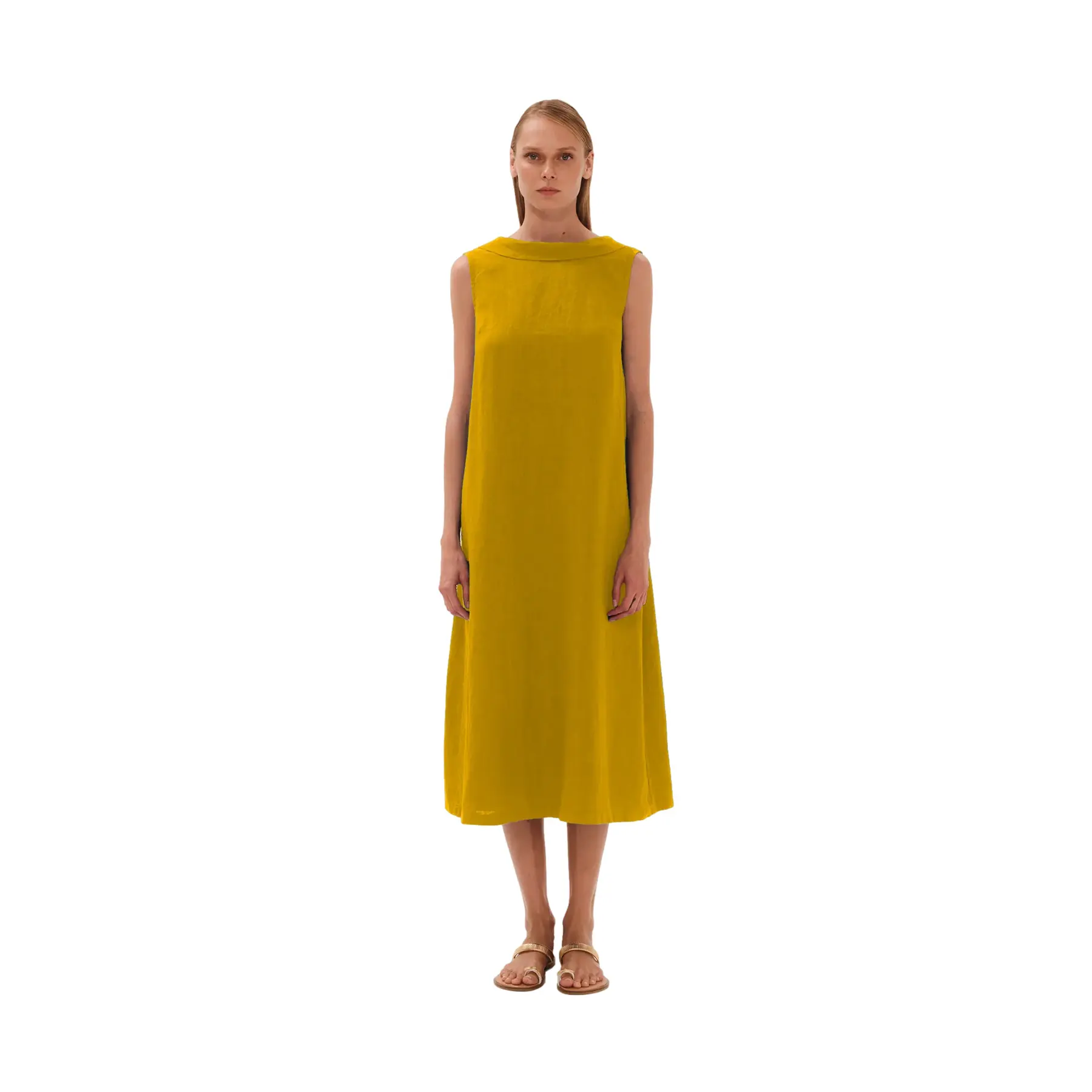 Abito lungo con fiocco sulla schiena donna  Essentials