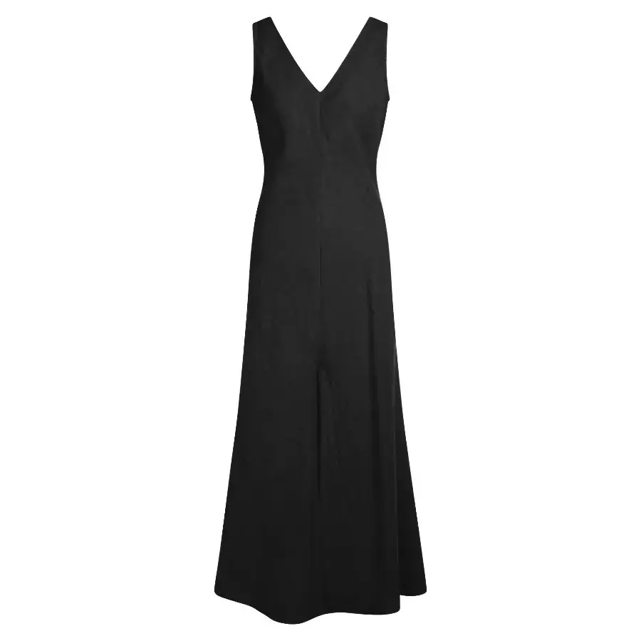 V-Ausschnitt Kleid mit Schlitzen für Damen Haris Cotton Essentials