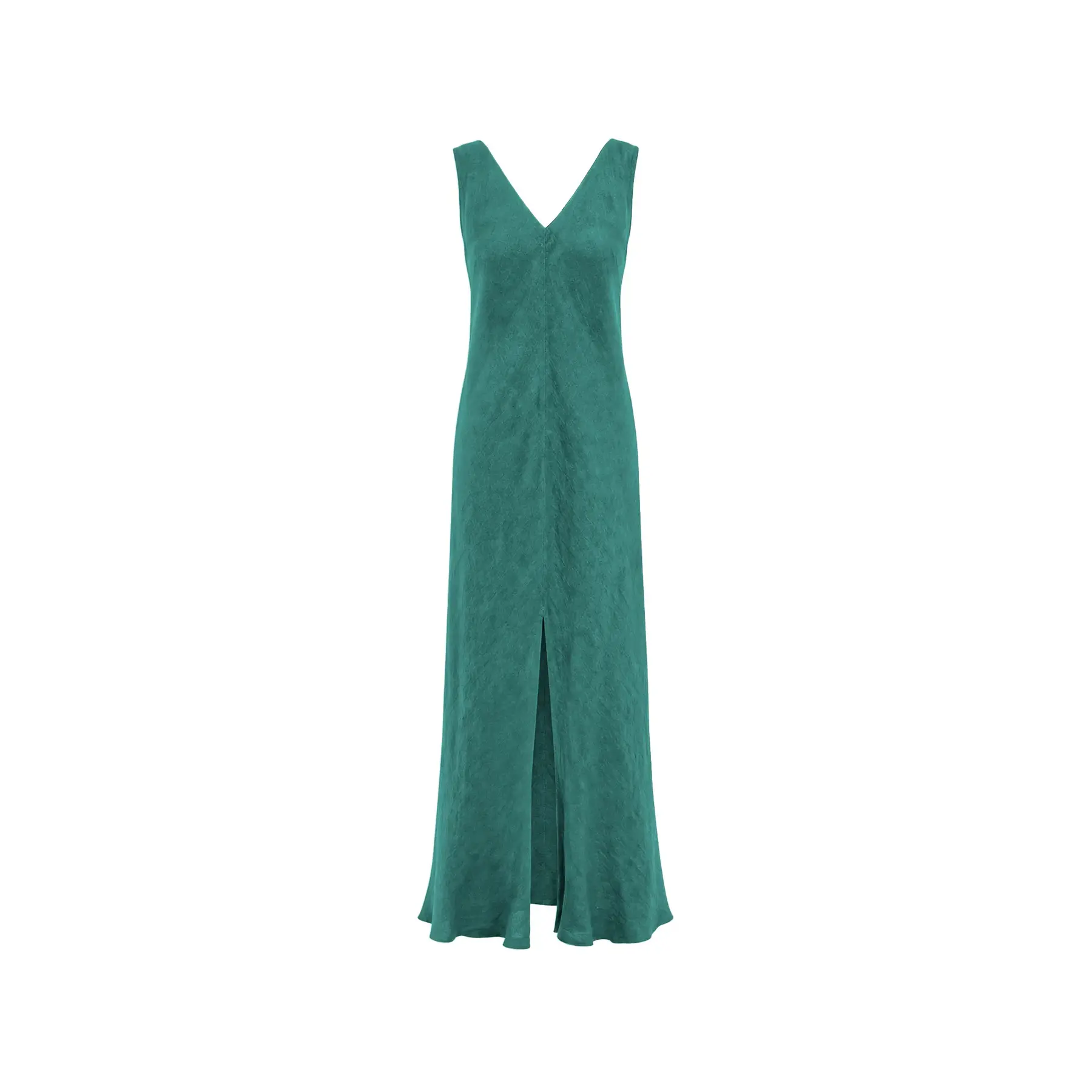 V-Ausschnitt Kleid mit Schlitzen für Damen Haris Cotton Essentials