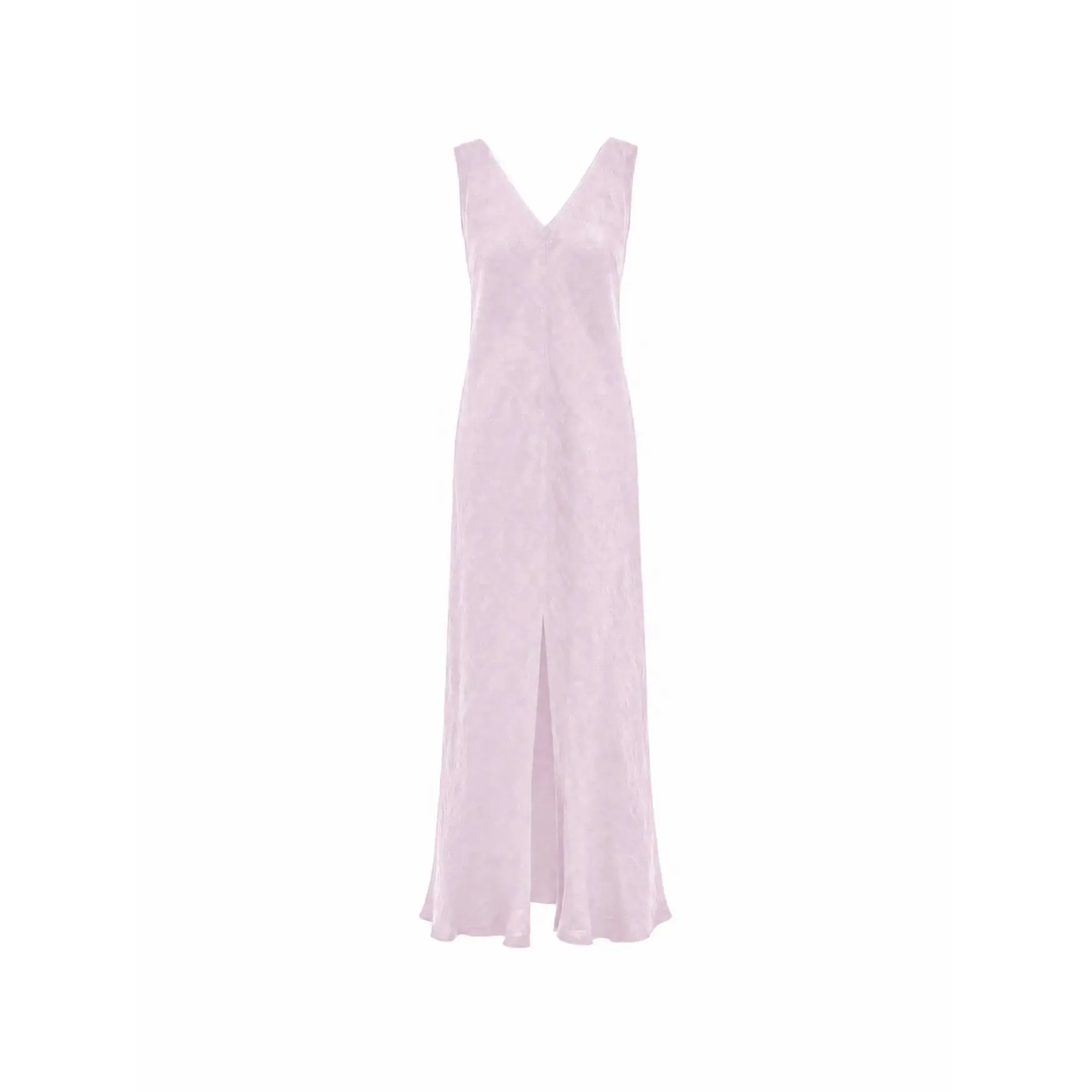 V-Ausschnitt Kleid mit Schlitzen für Damen Haris Cotton Essentials