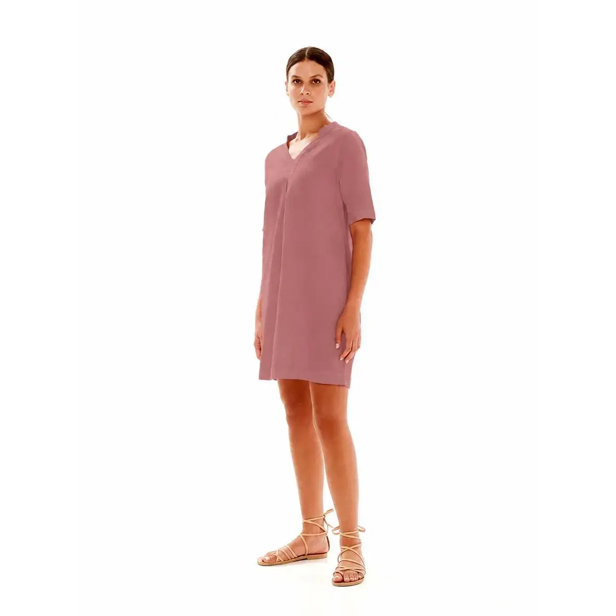 T-Shirt-Kleid Haris Cotton Essentials Midi