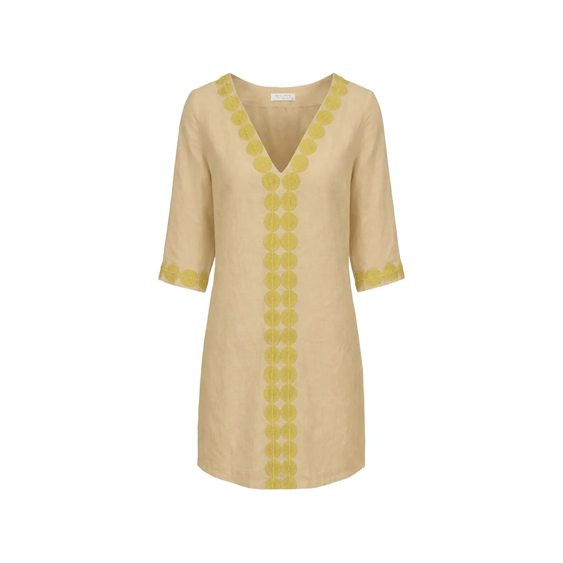 Kurzes Leinenkleid Damen Haris Cotton