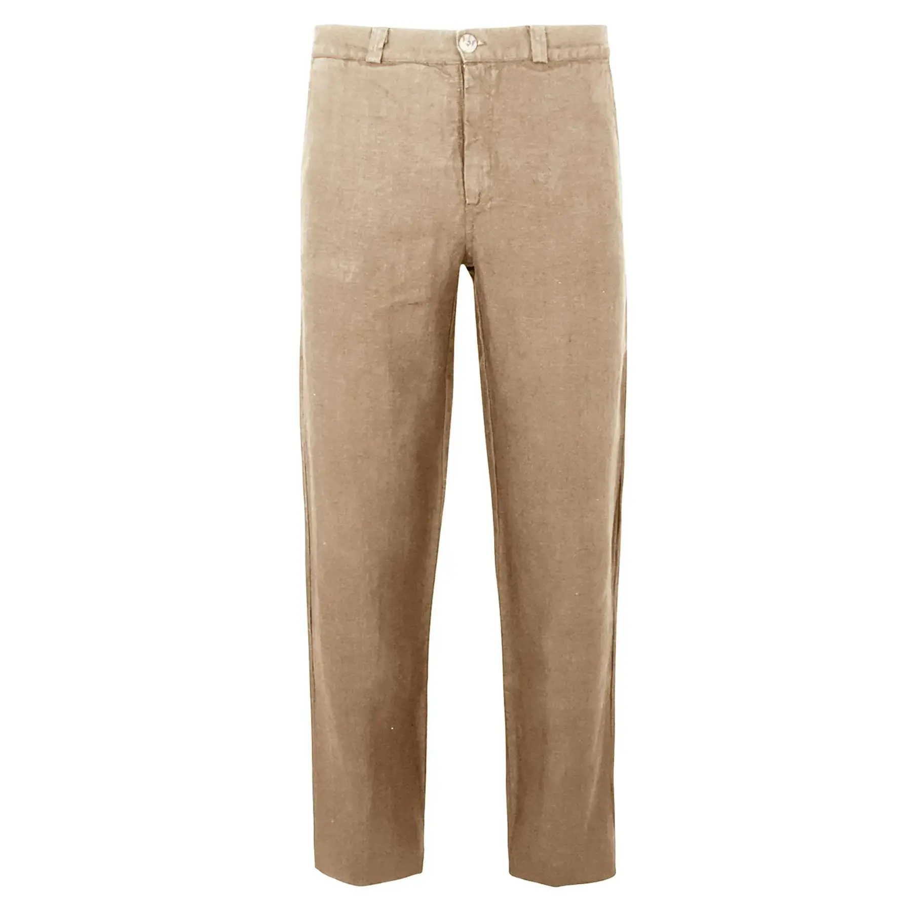 Leinenhose klassische Passform Haris Cotton