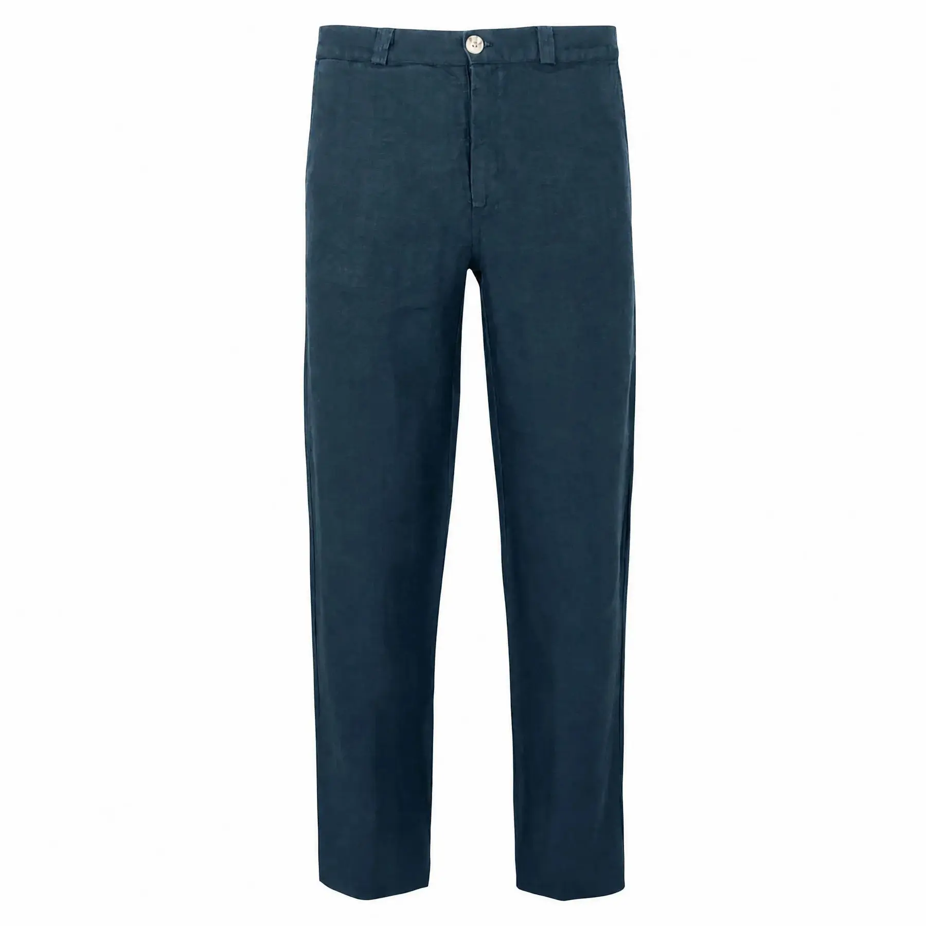 Leinenhose klassische Passform Haris Cotton