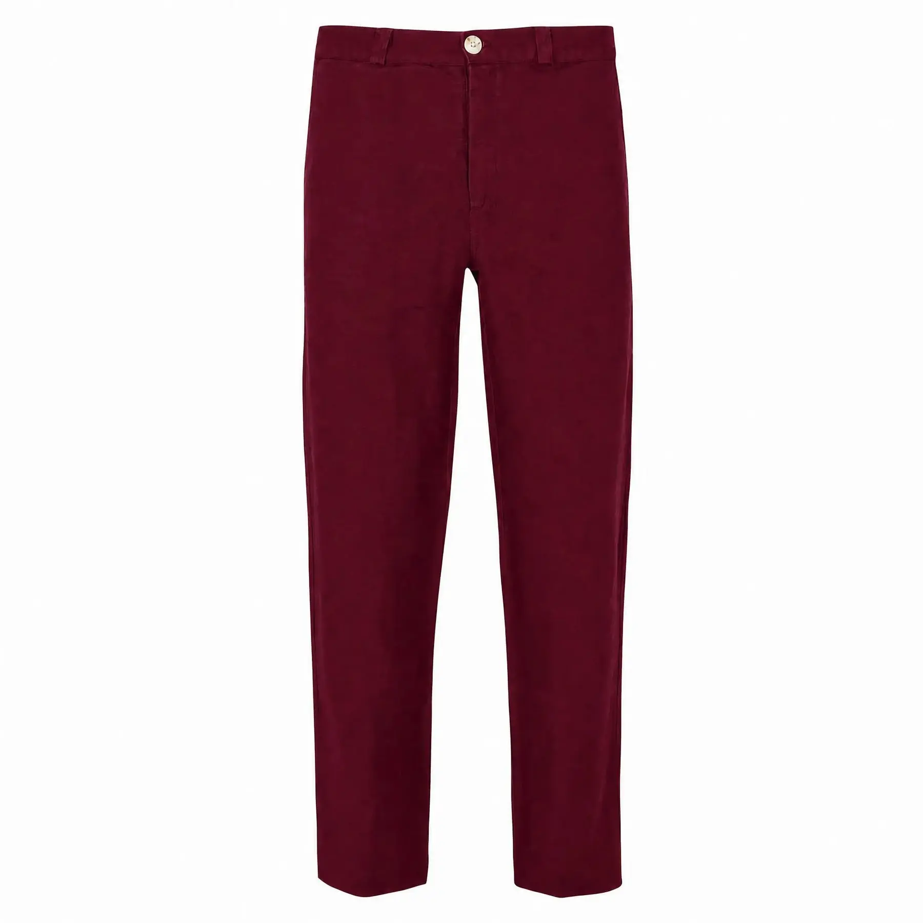 Leinenhose klassische Passform Haris Cotton