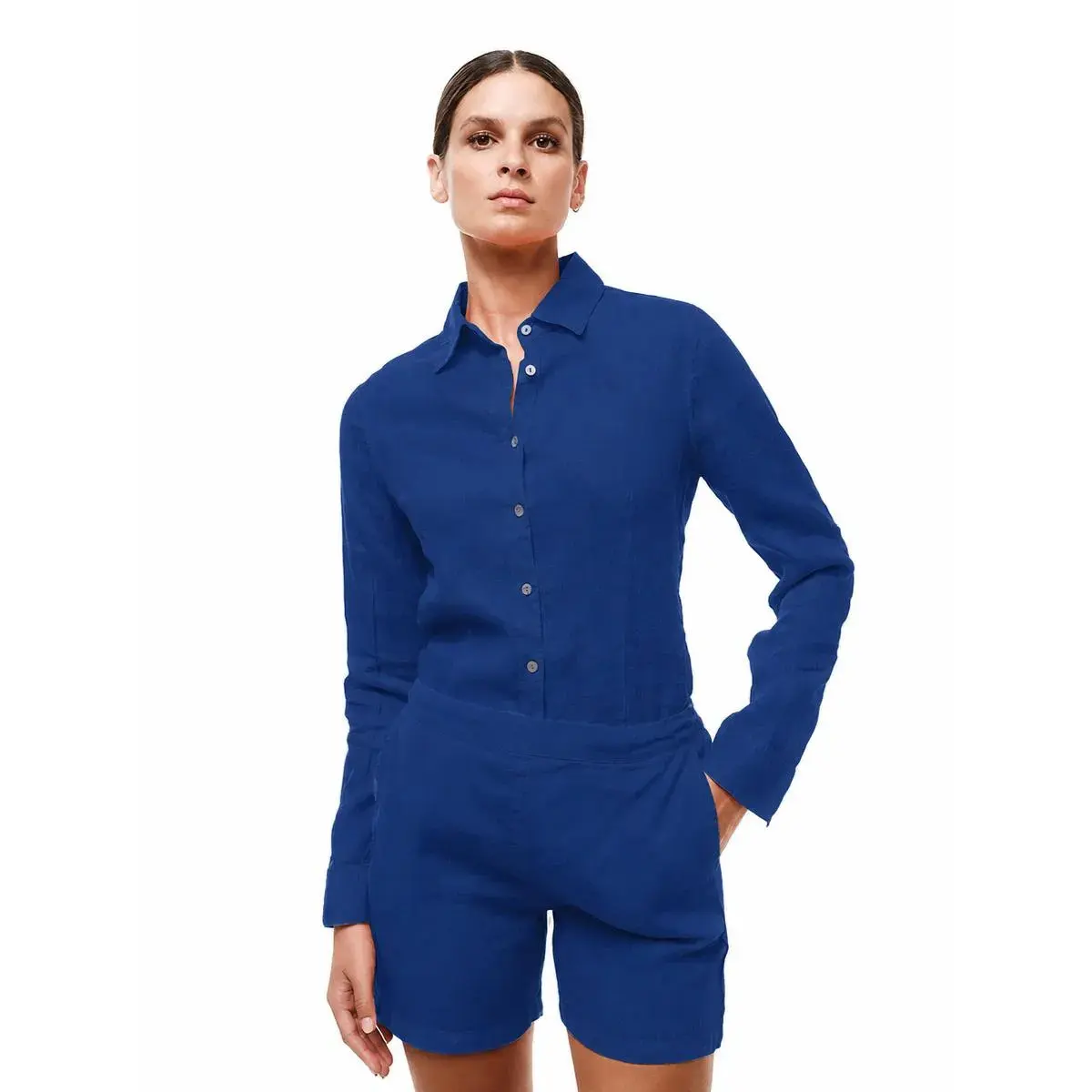 Camicia da donna a maniche lunghe  Essentials